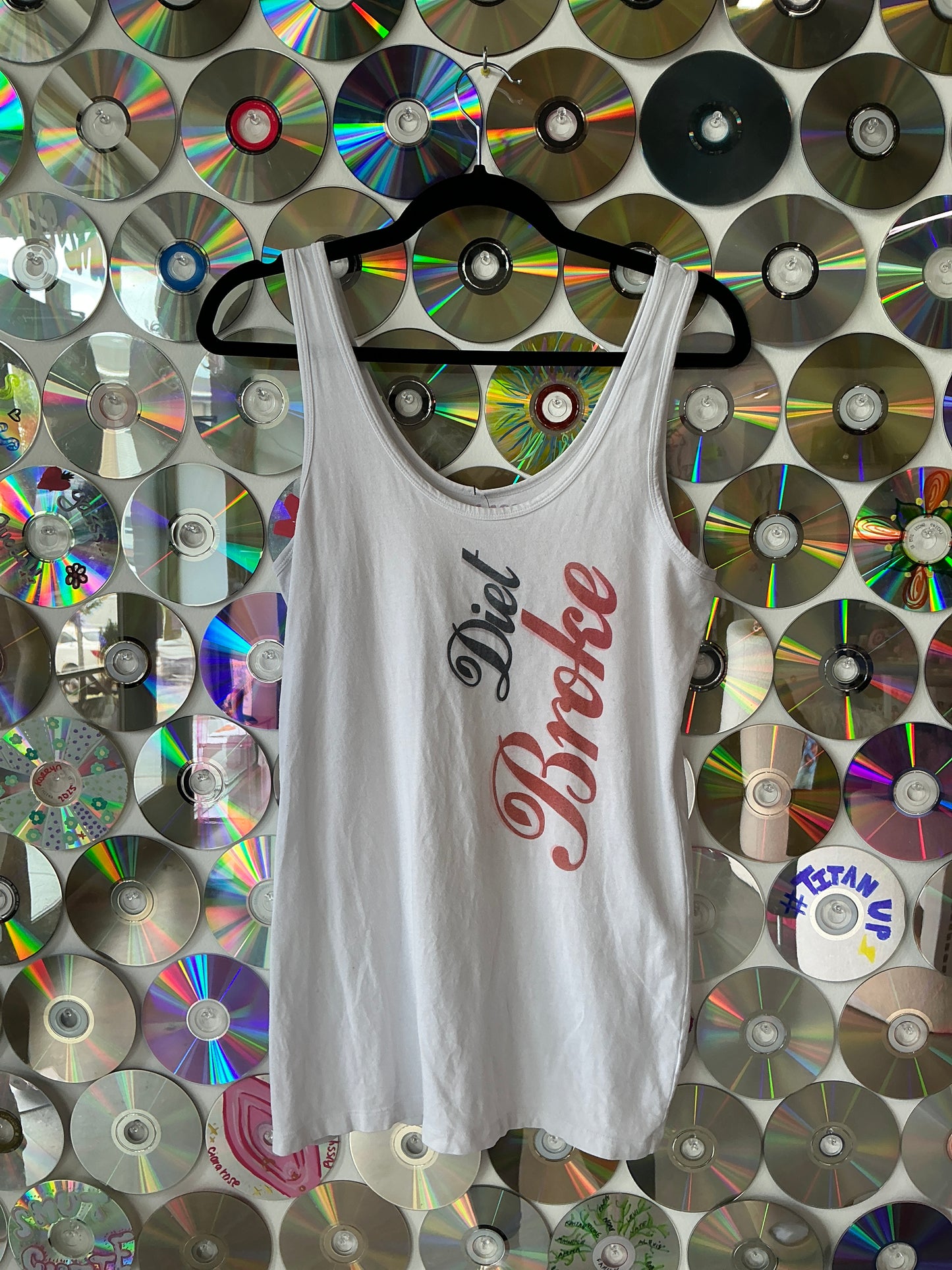 #348 - Diet Broke Tank top - XXL
