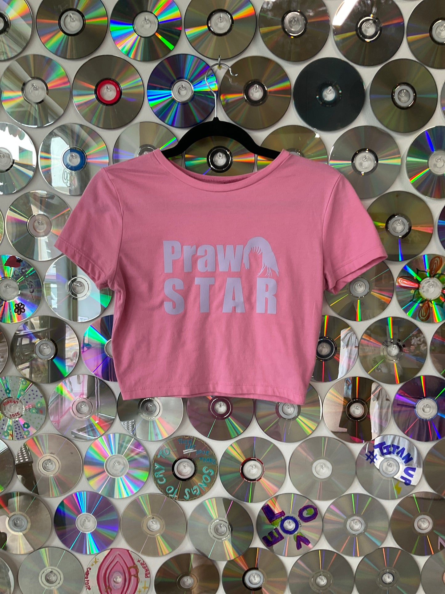 #63 - Prawn Star Crop Top - M