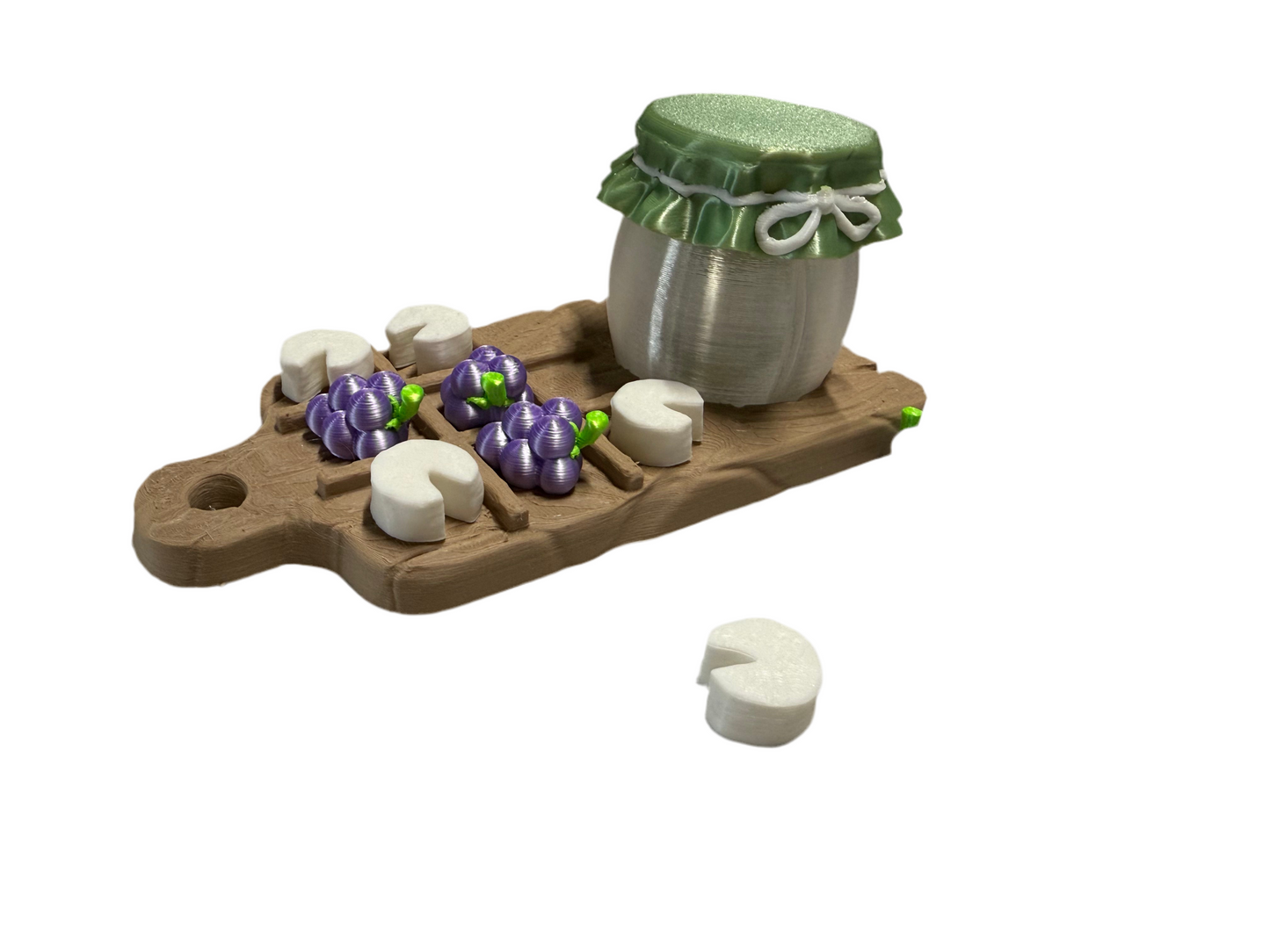 Girl Dinner Tic-Tac-Toe Set