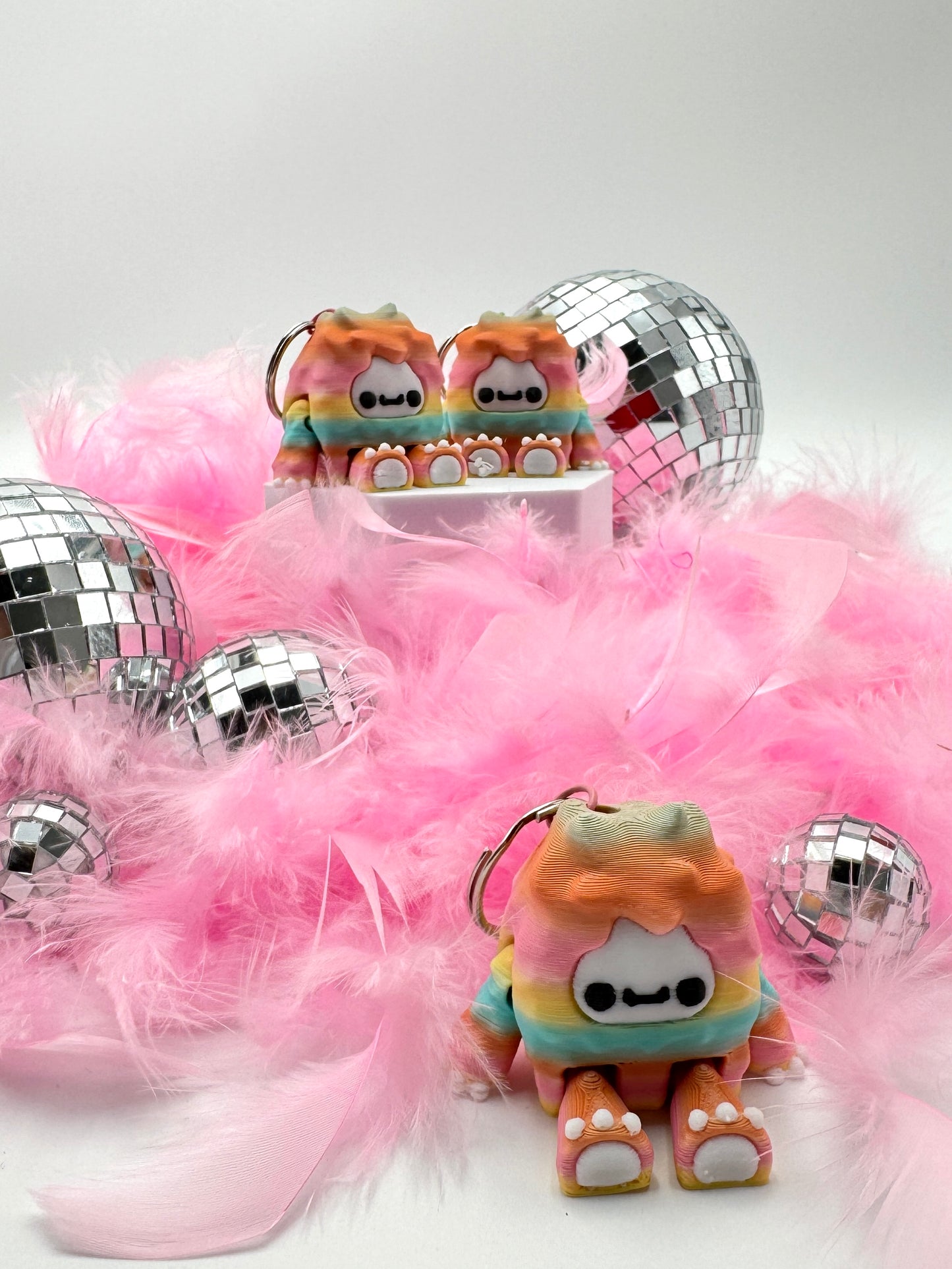 YAASSSSquatch Pastel Key Buddy