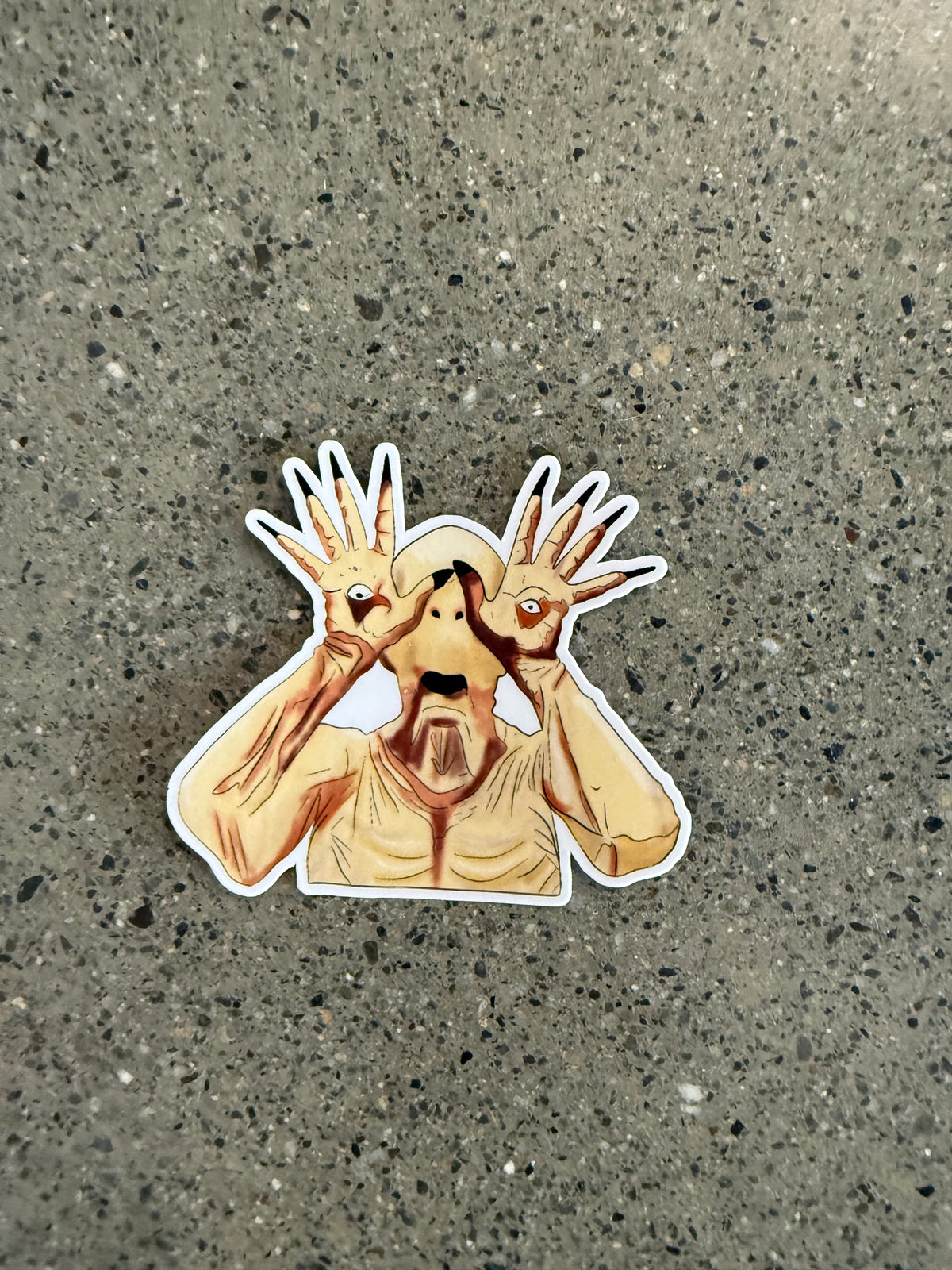 Hands for Eyes Sticker - I19