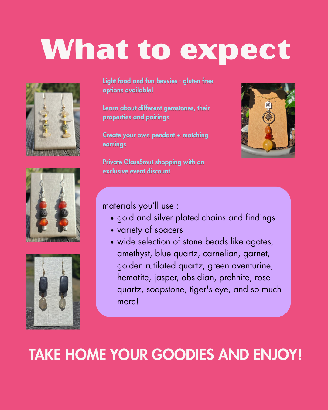 9/6 Rock My World Jewelry Workshop
