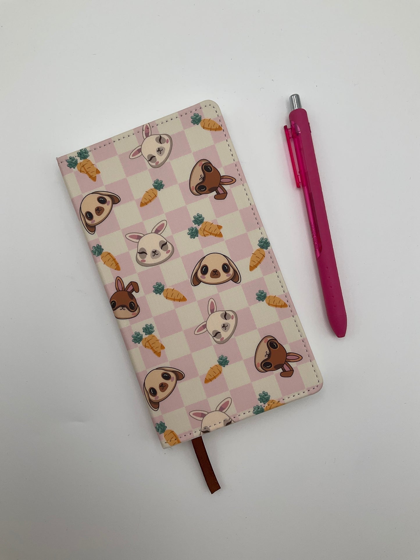 #229 - Bunny Picnic Large Notebook