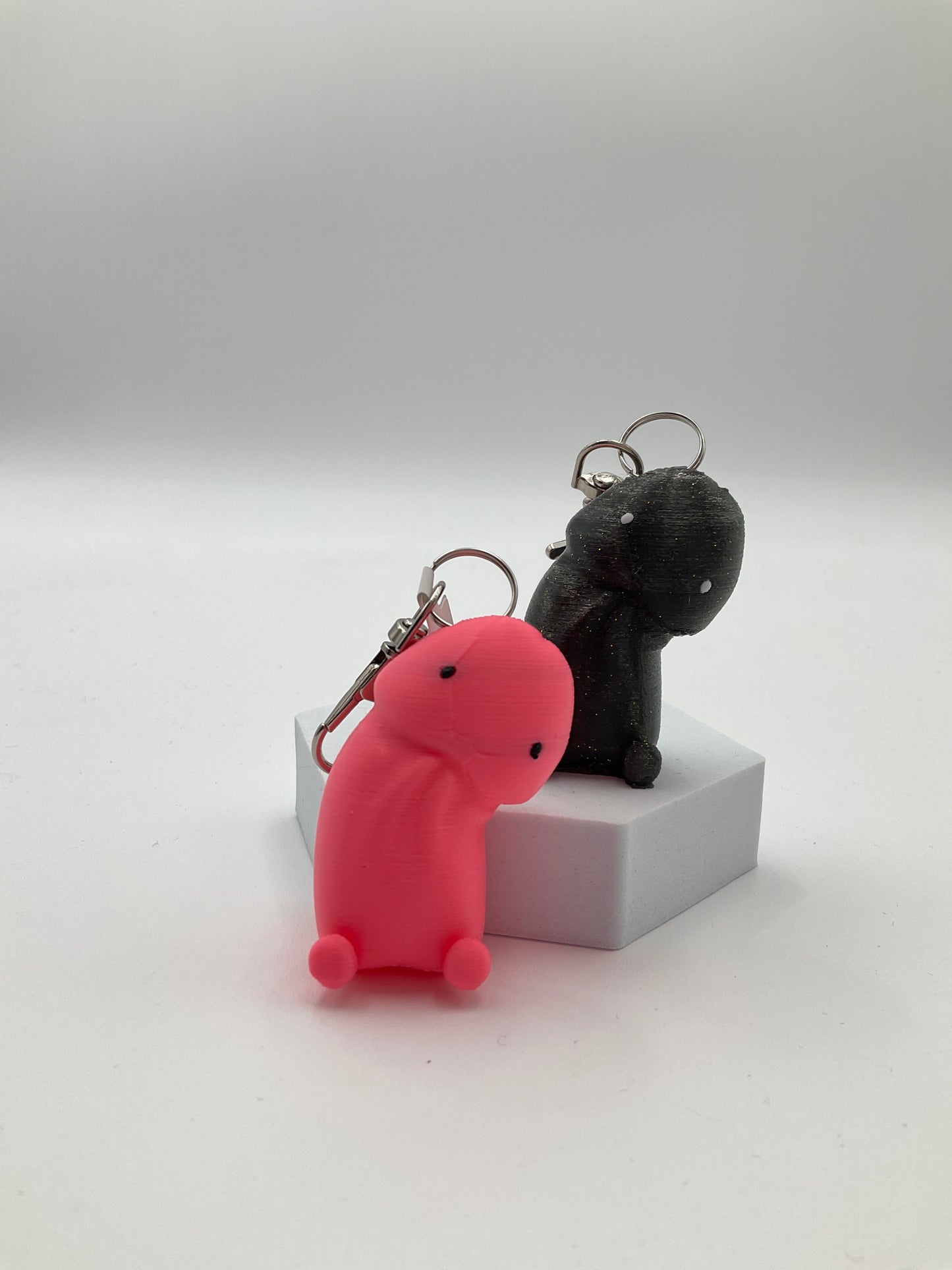Curved Ween Keychain