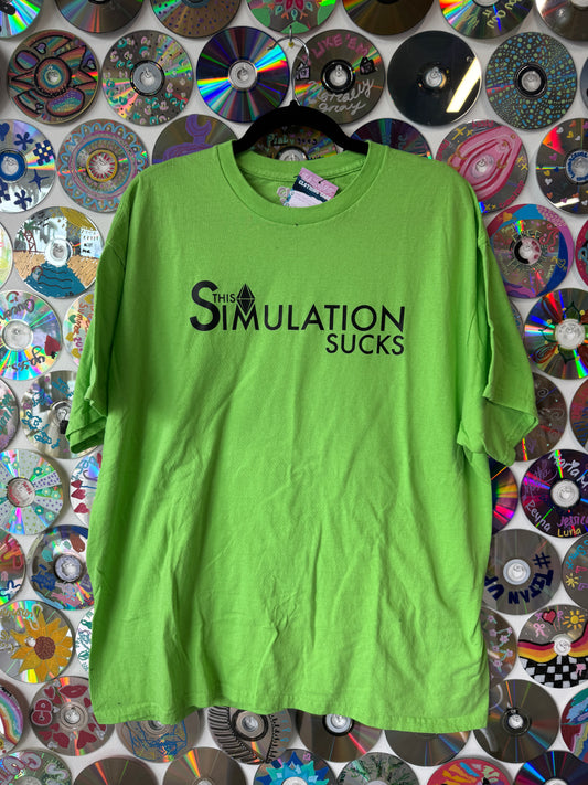 This Simulation Sucks T-shirt XL #713