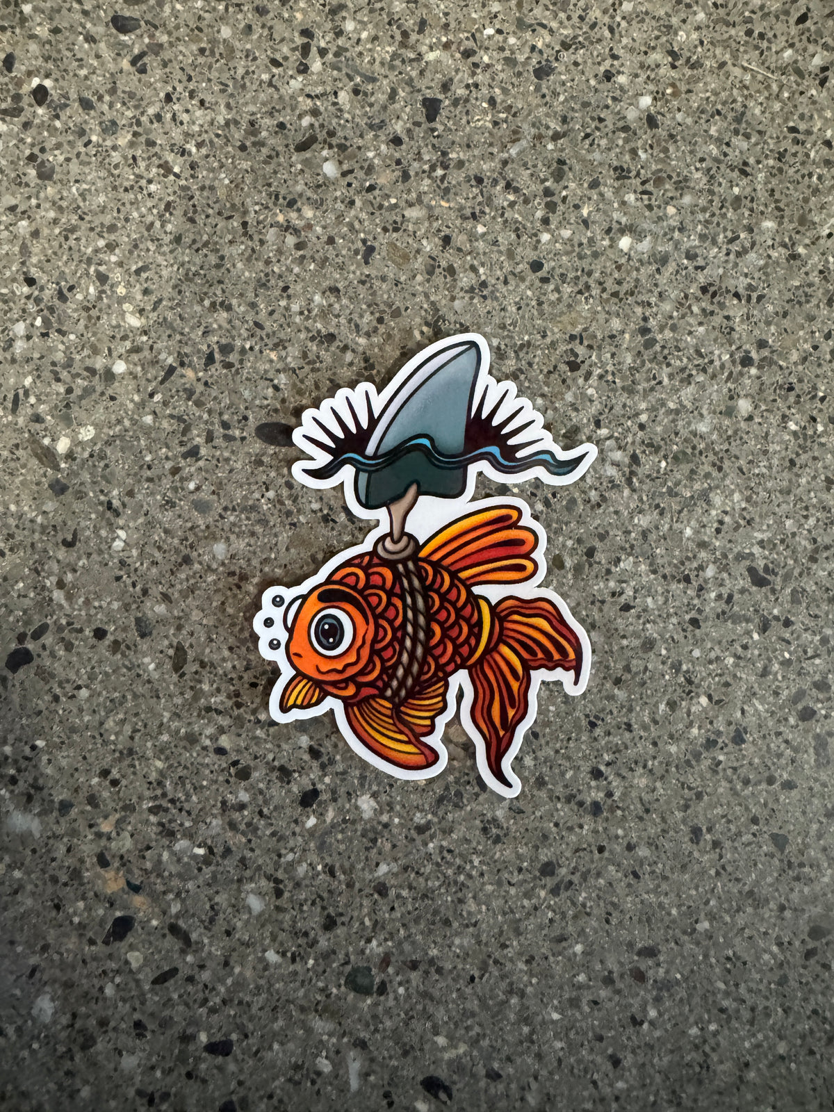 Shark Disguise Sticker - J8