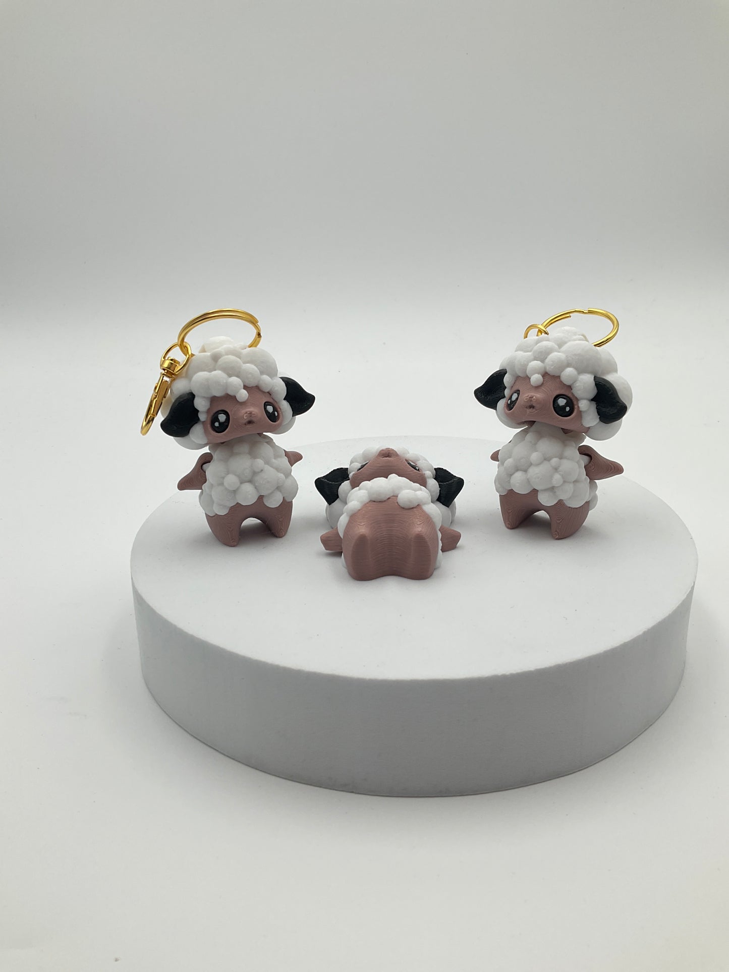 Sheep Key Buddy Keychain