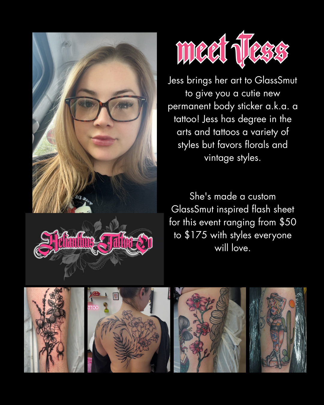 11/15 Tattoo and Piercings Pop-up