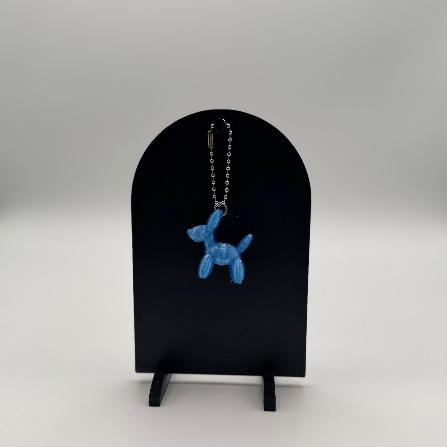 Balloon dog keychain