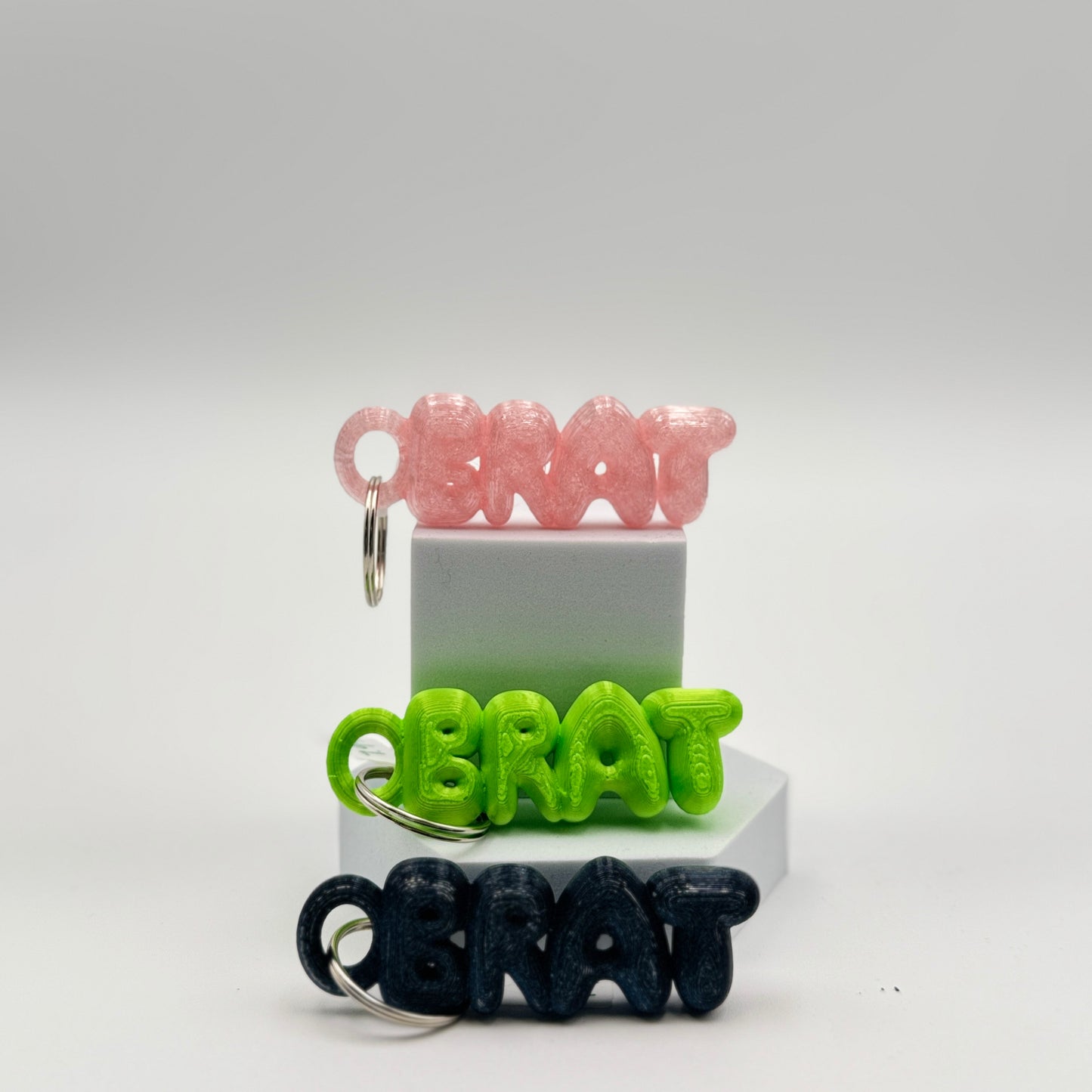 Brat Balloon Keychain