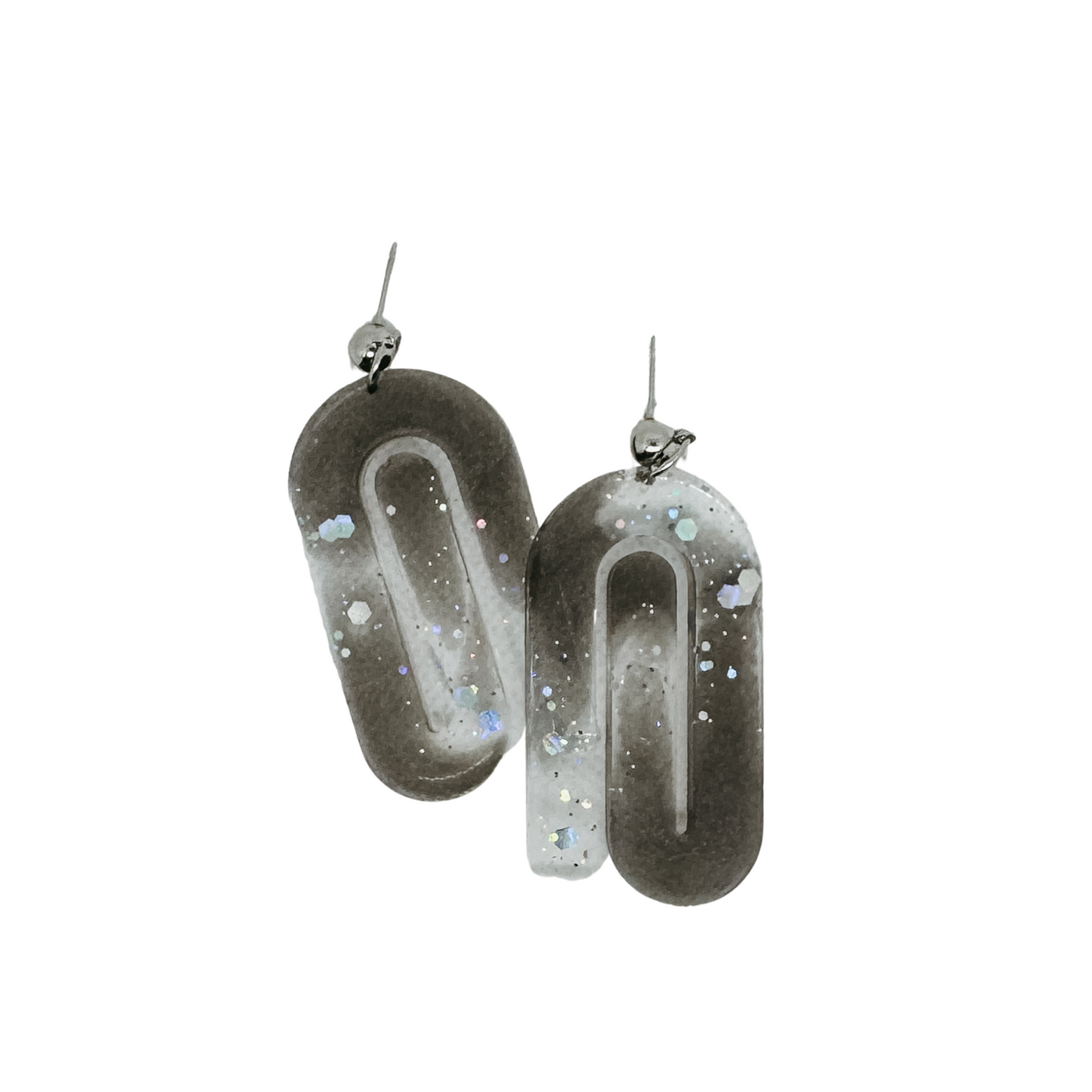 Smoke + Glitter Earring Collection