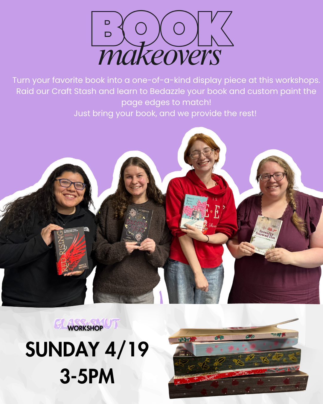 4/19 - Book Makeover Workshop
