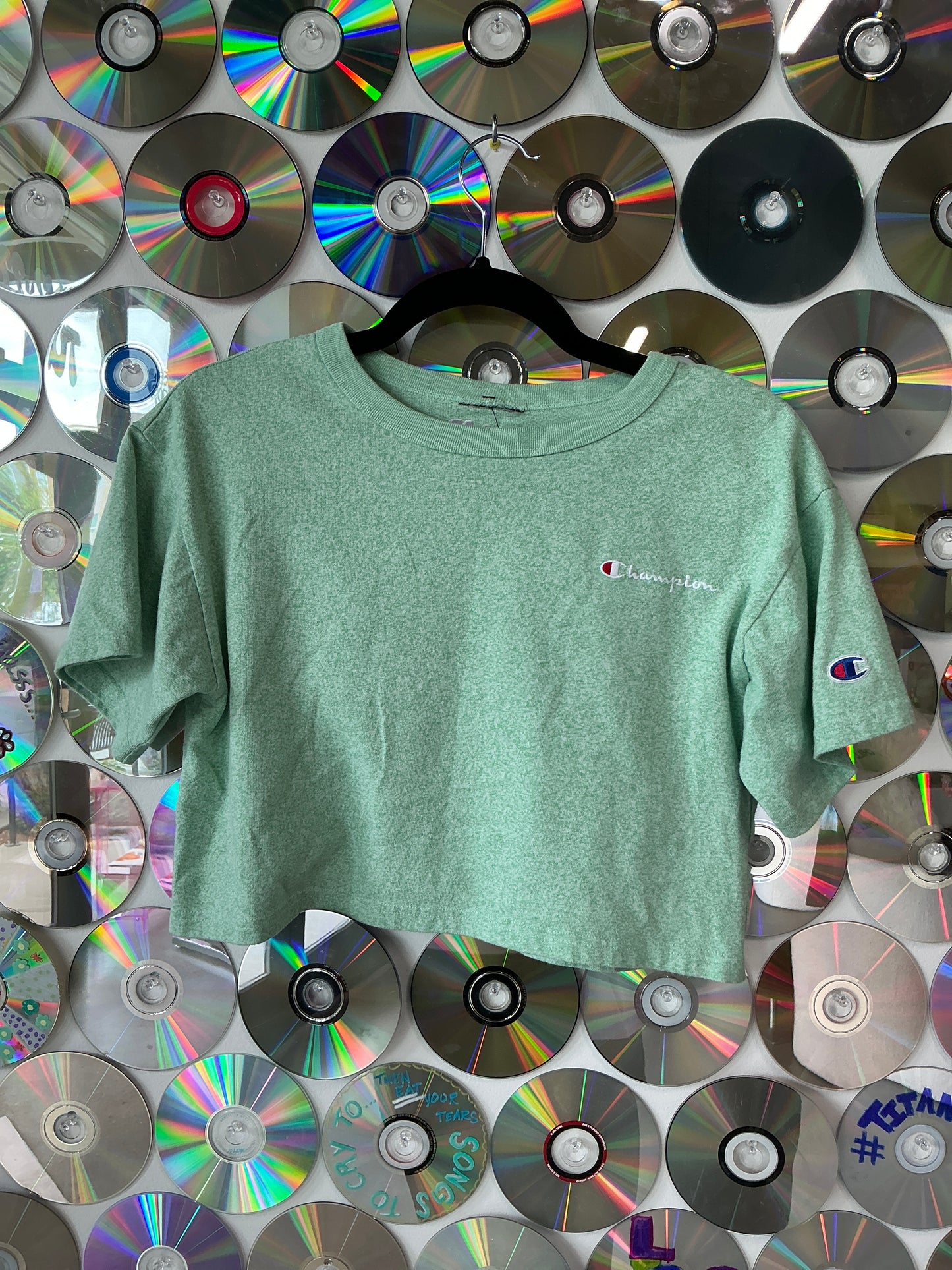 Our Best Friends Are Strangers Green Crop S #336