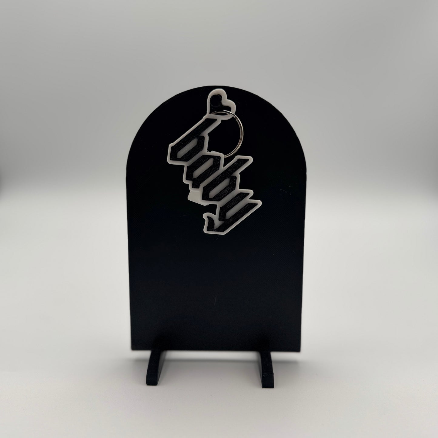 baby Blackletter Keychain
