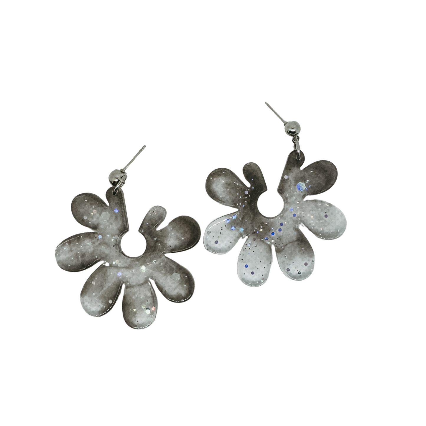 Smoke + Glitter Earring Collection
