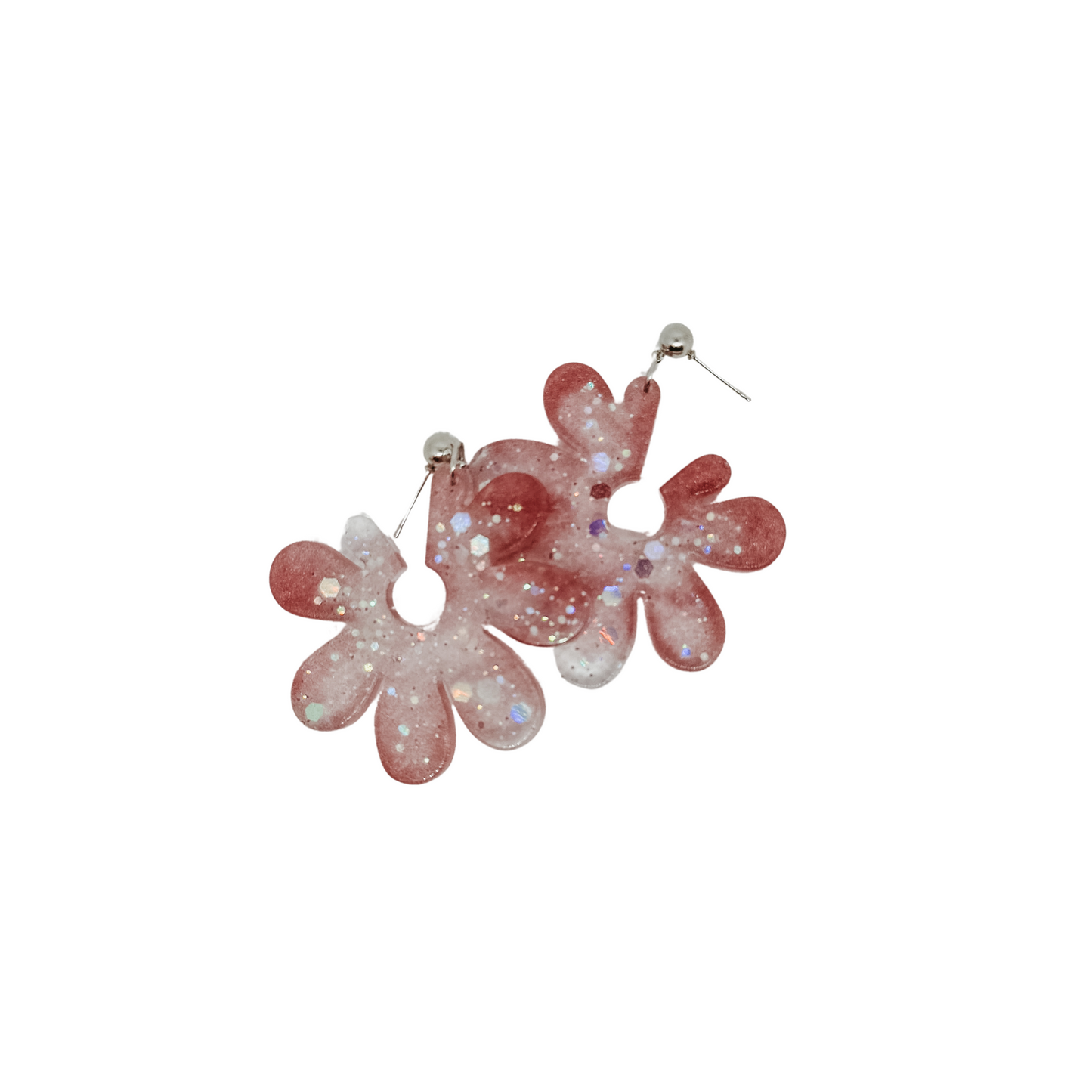 Strawberry Jelly Glitter Earring Collection