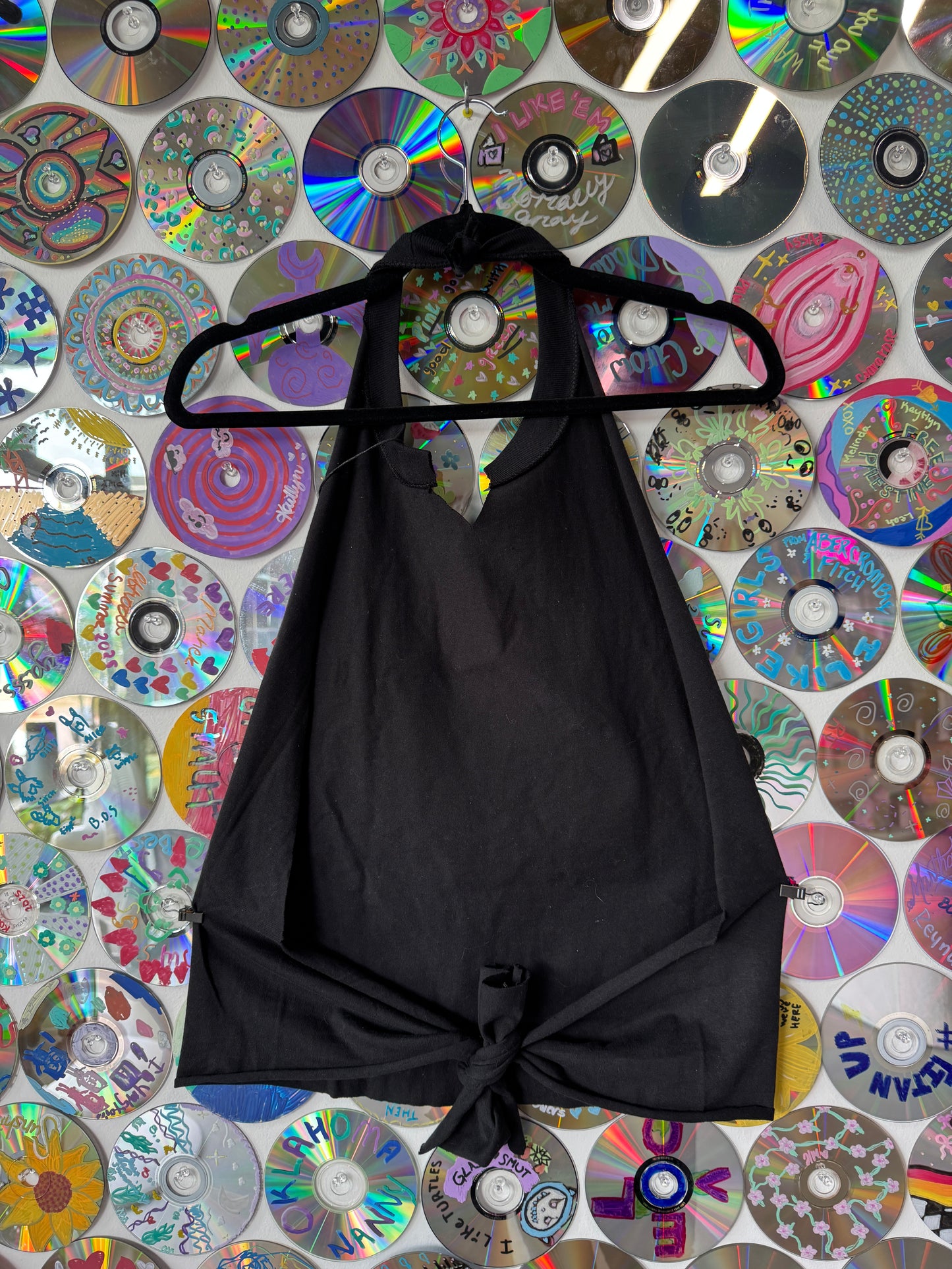 #739 - Dutch Melrose Remade RUNRUNRUN  Band T-shirt Halter Top - 2XL
