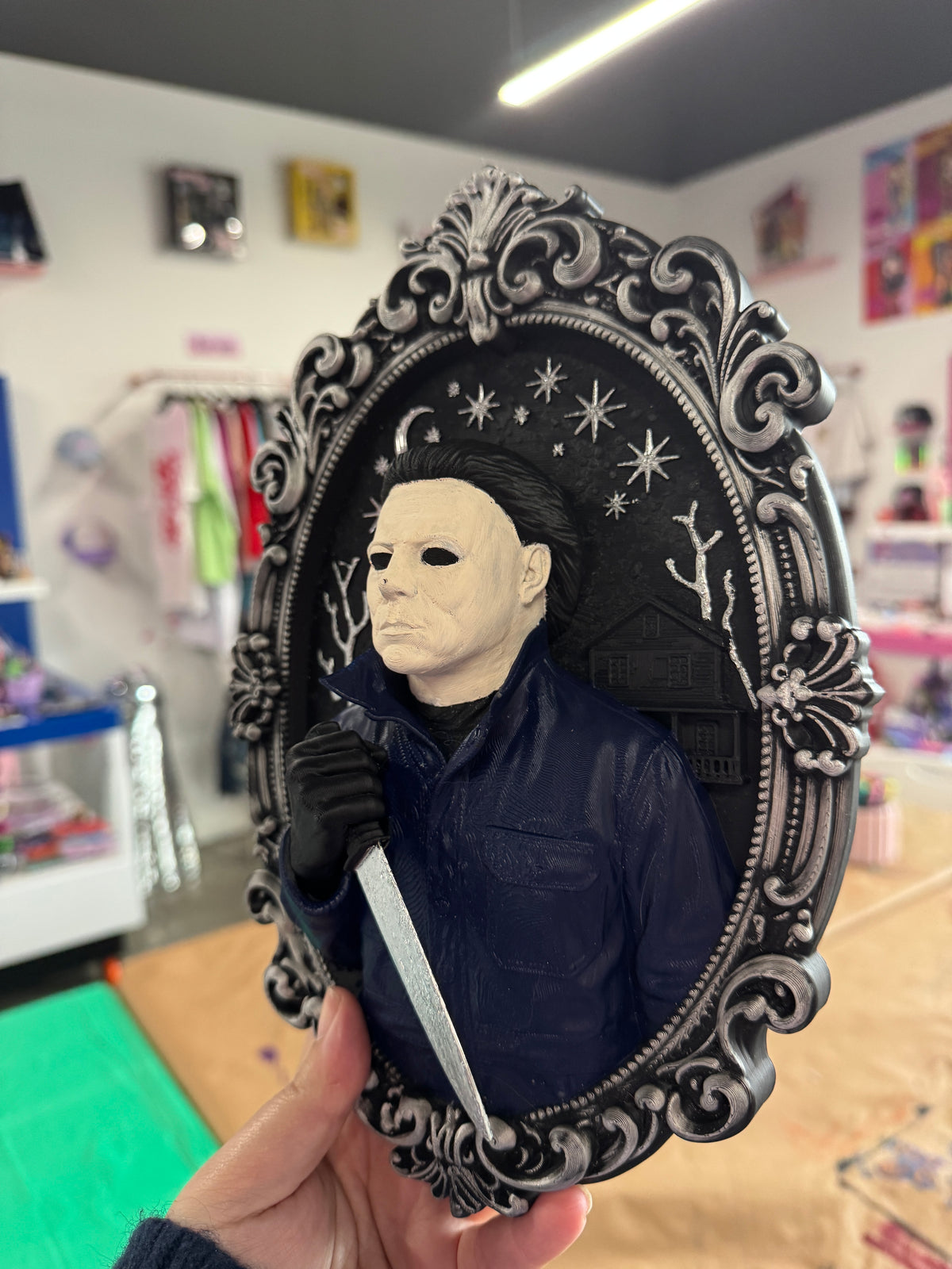 Michael Meyers 10" 3D Art Print