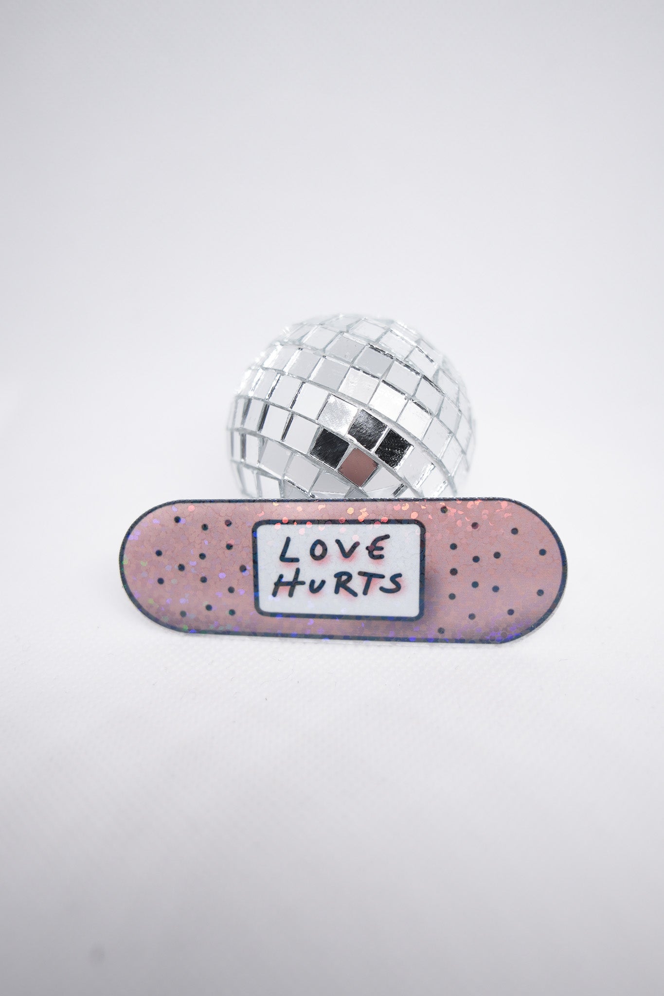 Love Hurts Bandaid Sticker - B9