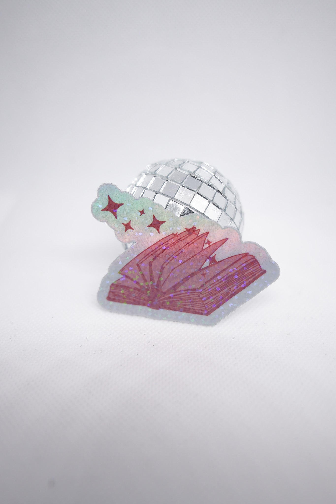 Magic Pink Book Sticker - B8