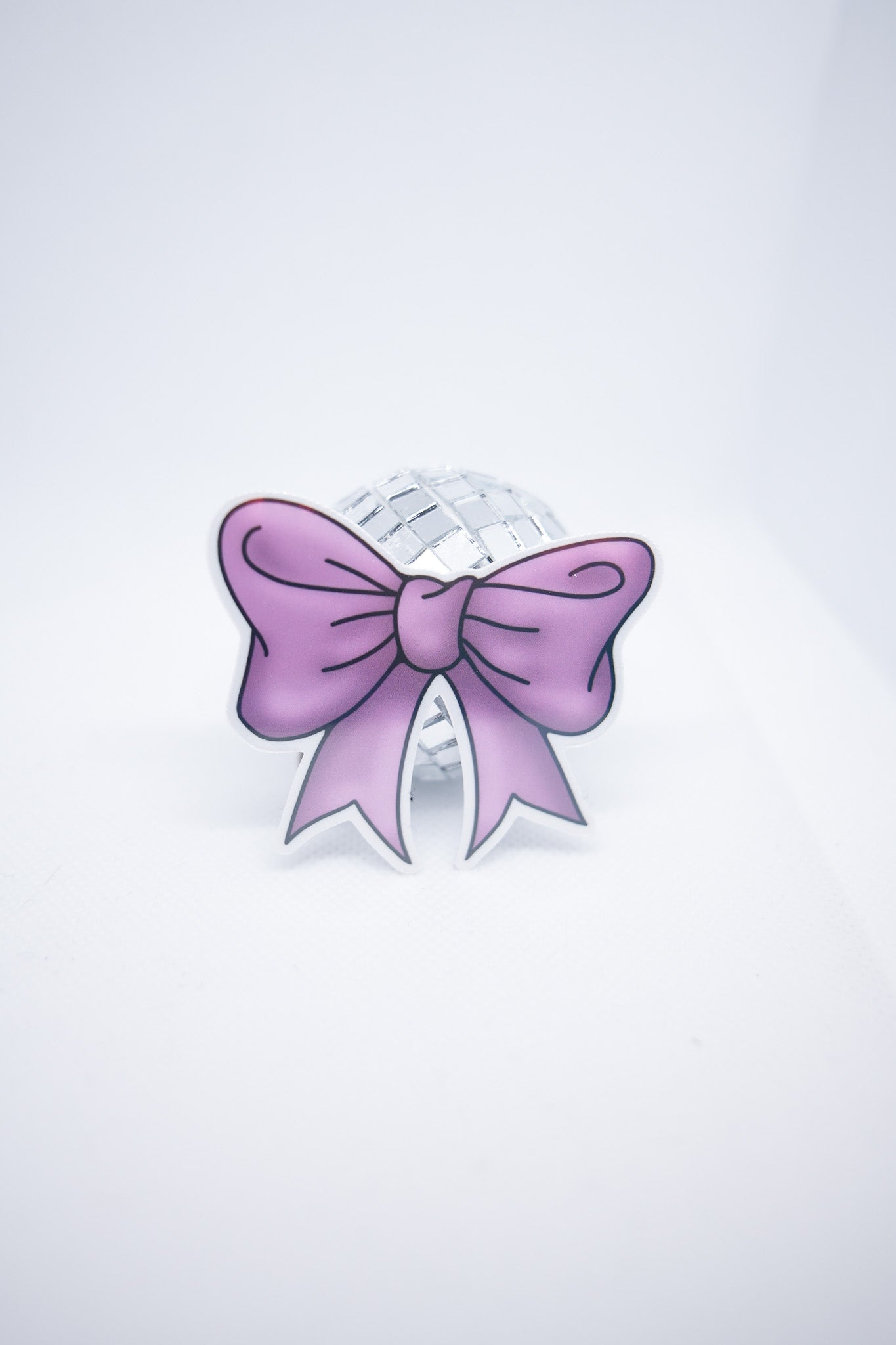 A7 Pink Bow Sticker