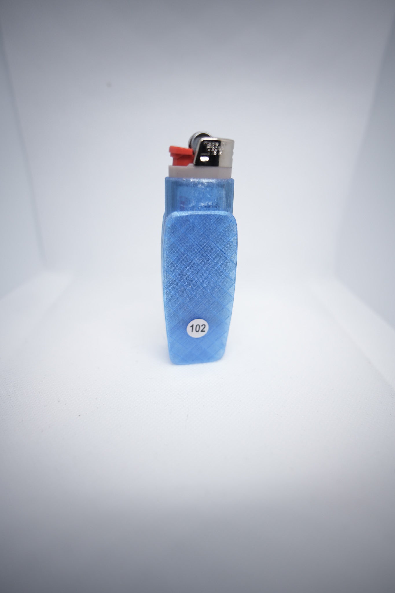 #102 - Cannabis Leaf Blue Nokia BIC Lighter Case