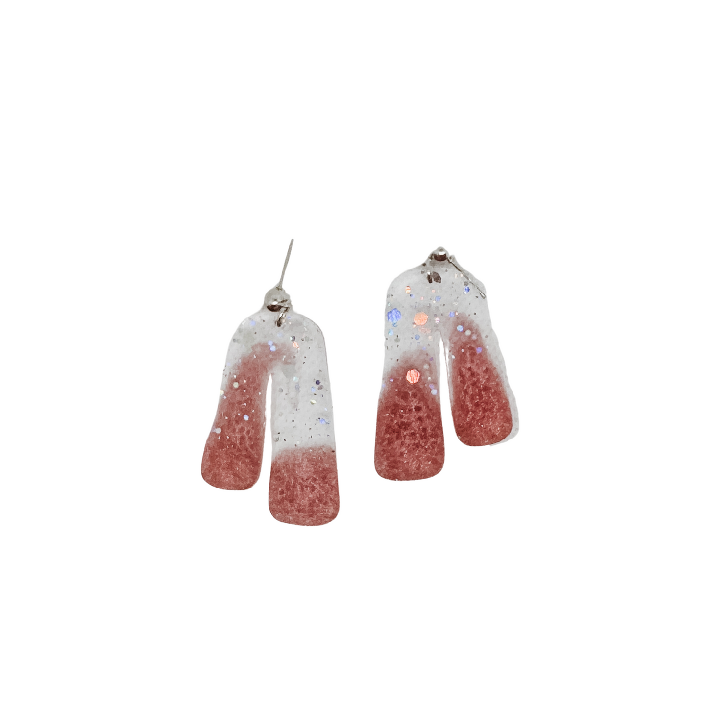 Strawberry Jelly Glitter Earring Collection