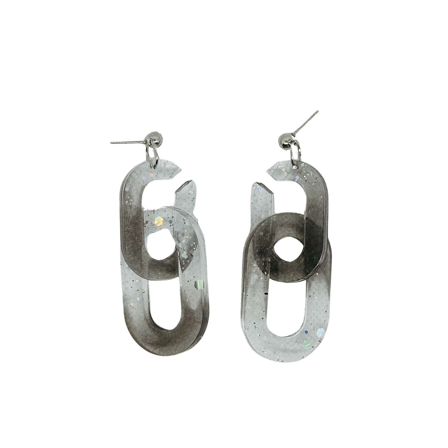 Smoke + Glitter Earring Collection
