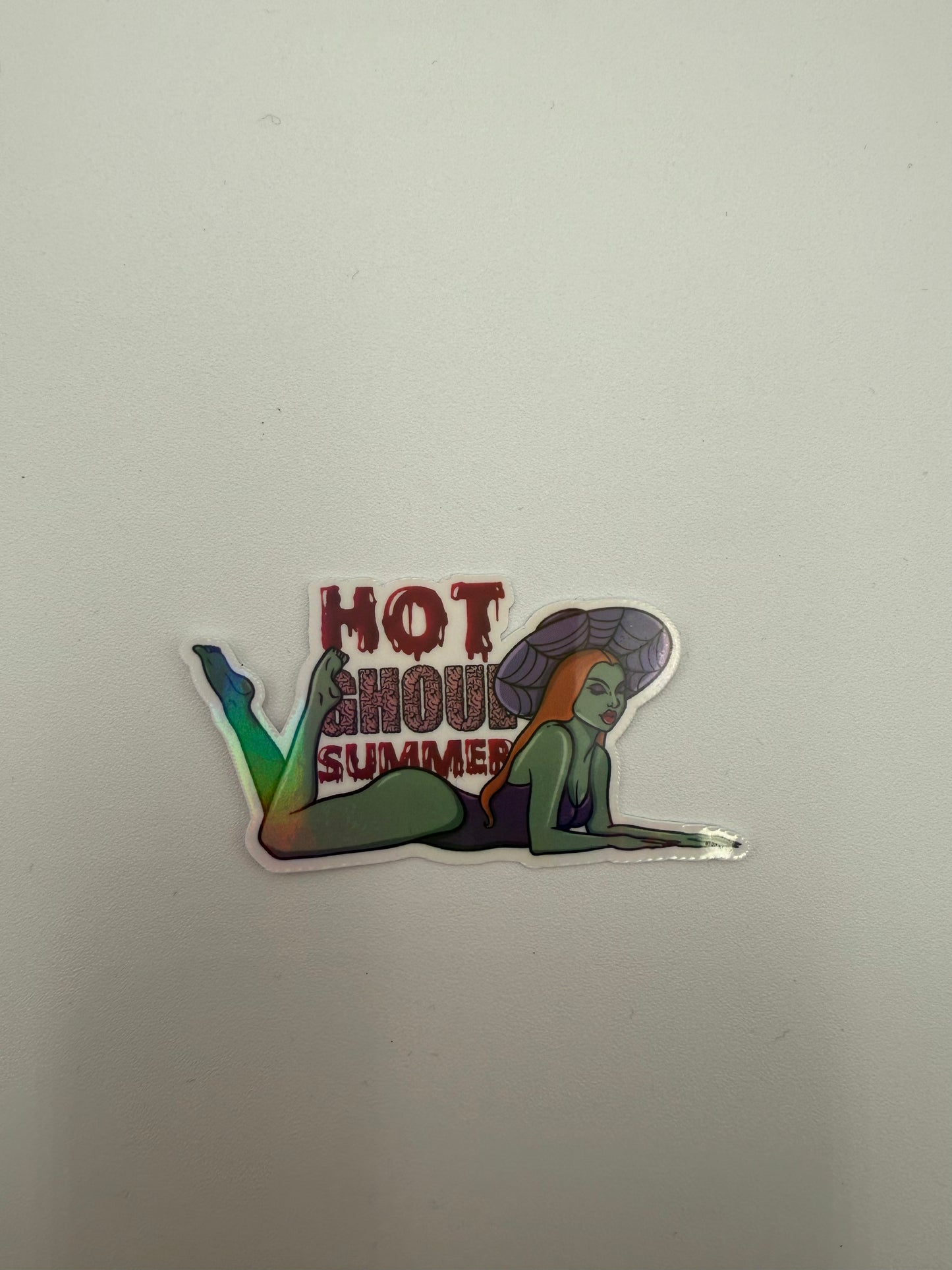 Hot Ghoul Summer Sticker A20