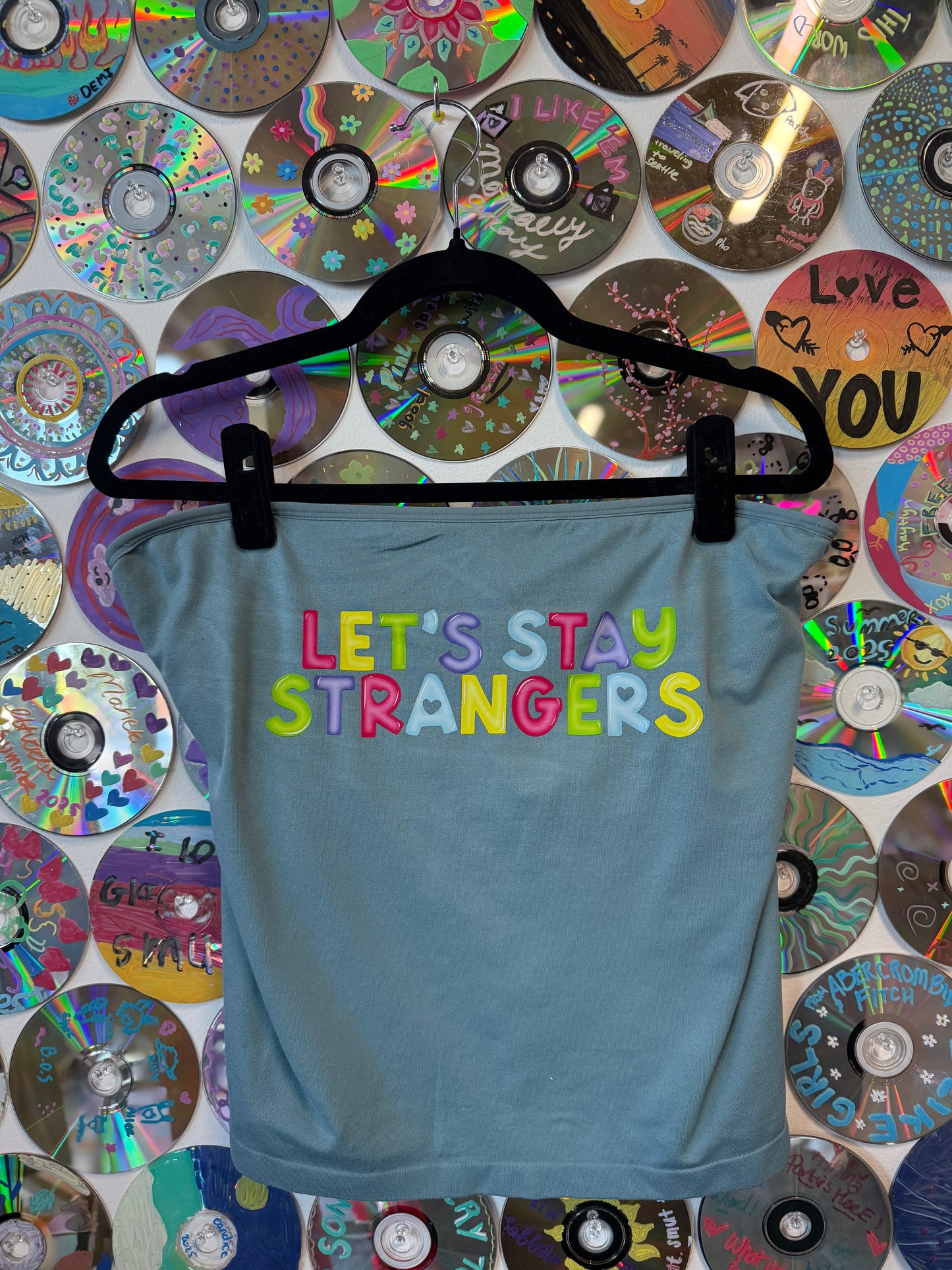 #226 - Lets Stay Stranges Tube Top - L