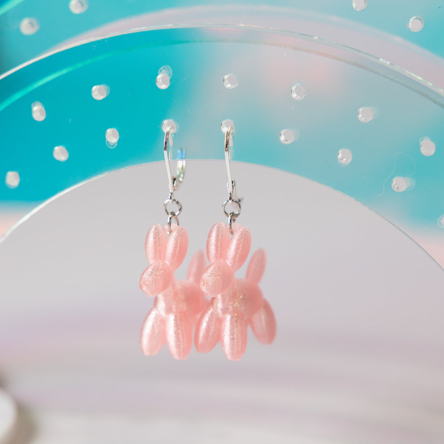 Balloon Dog Earrings