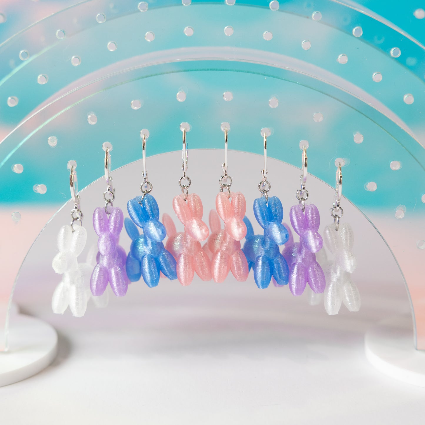 Balloon Dog Earrings