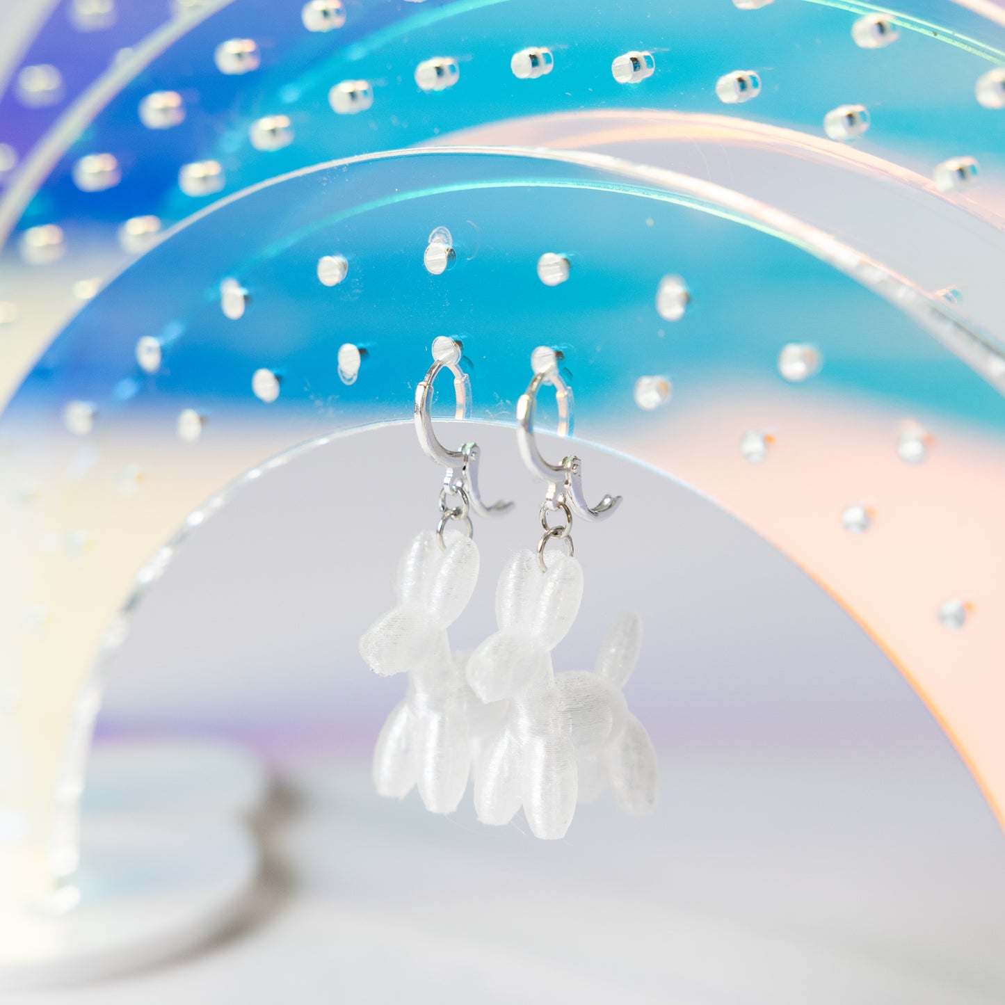 Balloon Dog Earrings