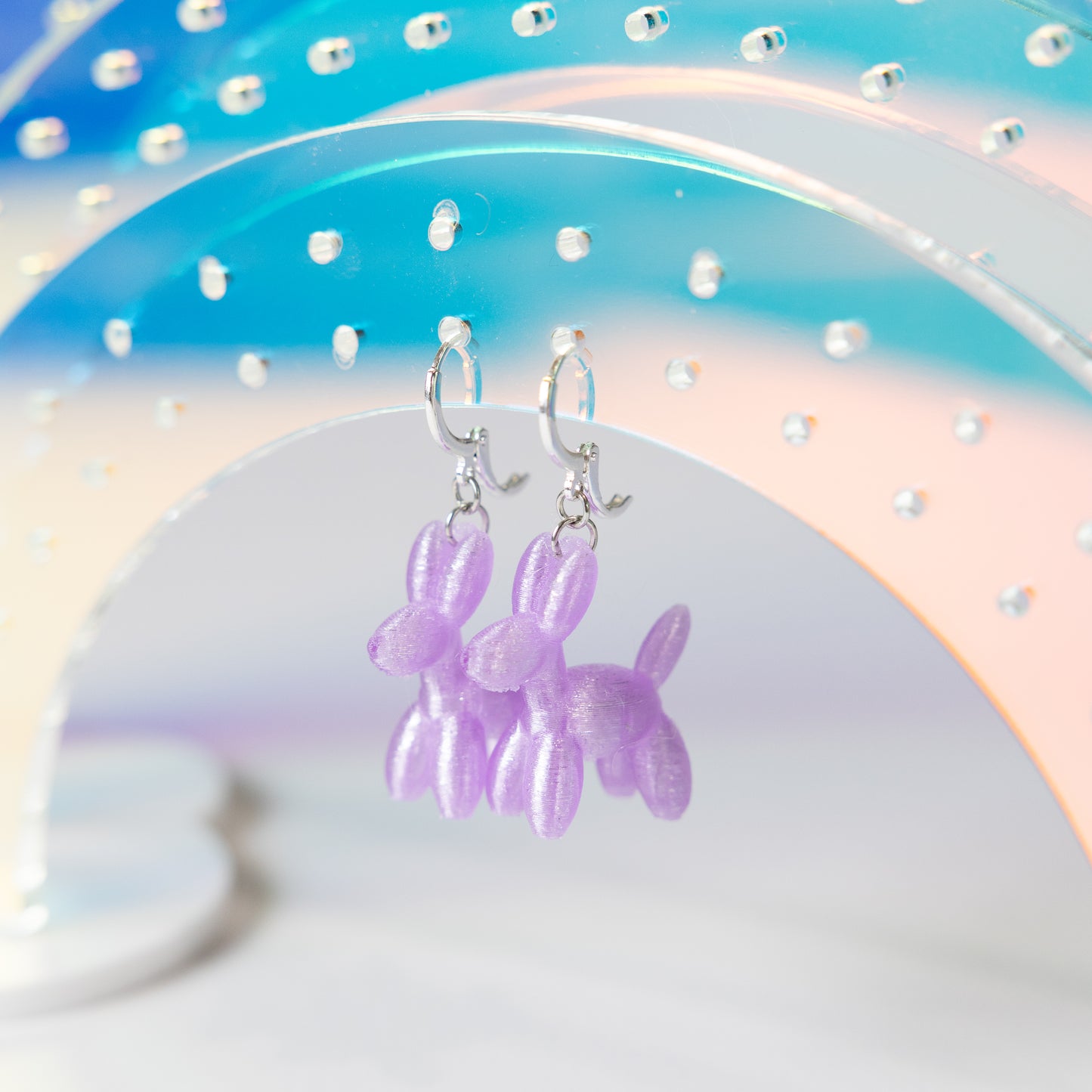 Balloon Dog Earrings