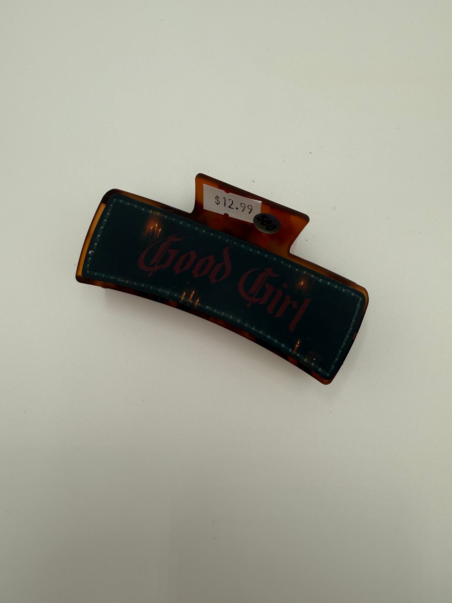 #580 - "On your knees, Good Girl" Claw Clip