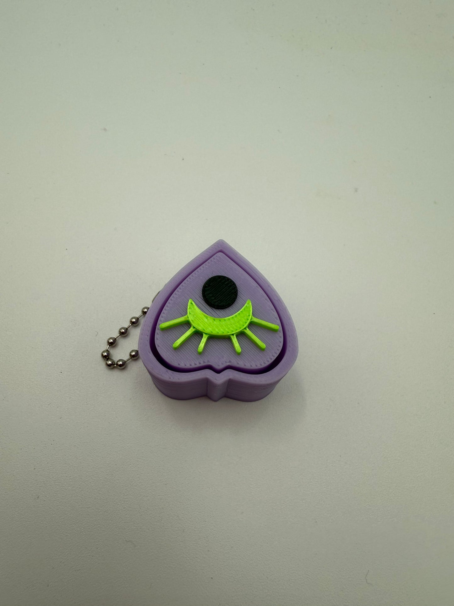 Ouija Planchette Clicker Keychain