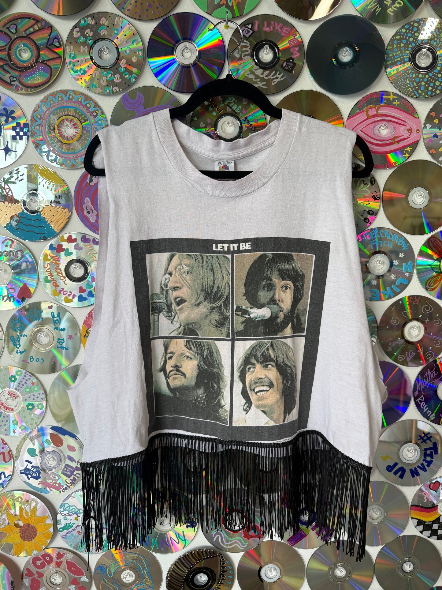 1992 True Vintage Beatles Upcycled Shirt #661