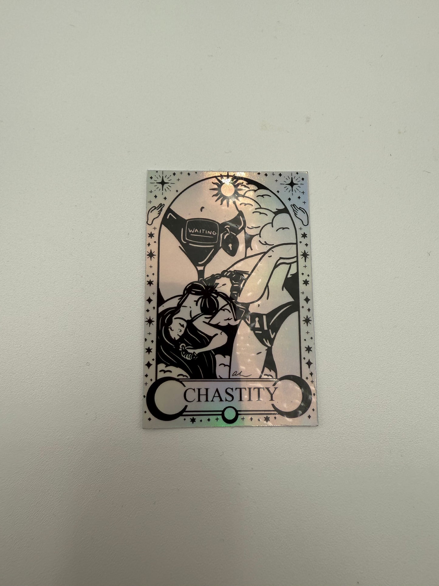 Chastity Sticker E32