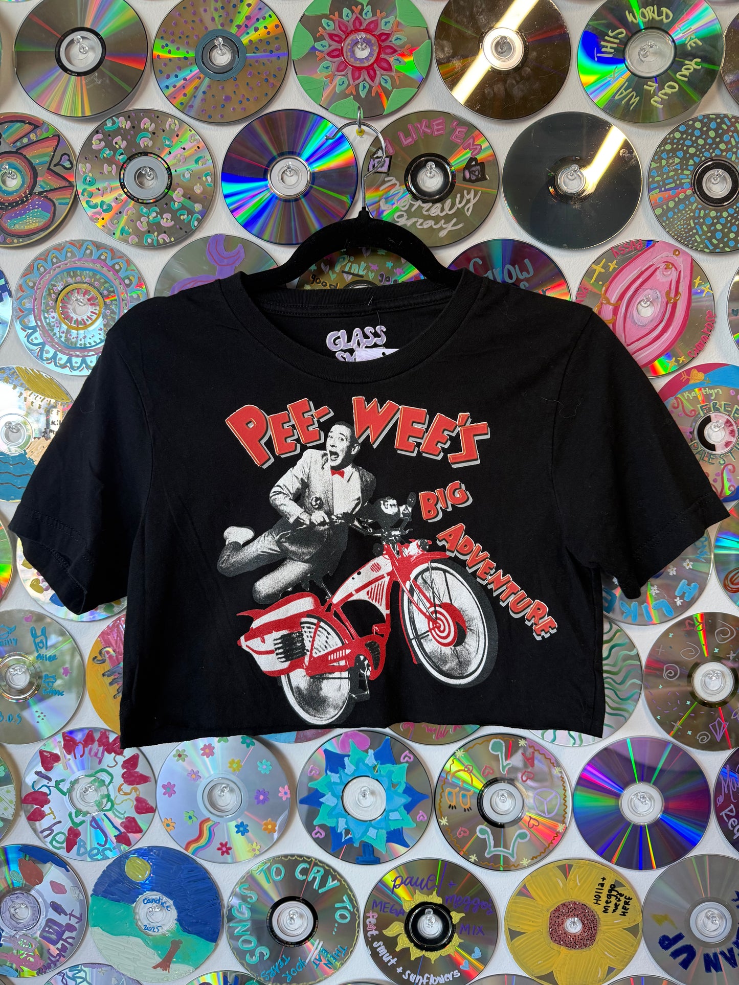 Pee-Wee's Big Adventure Crop t-shirt #667