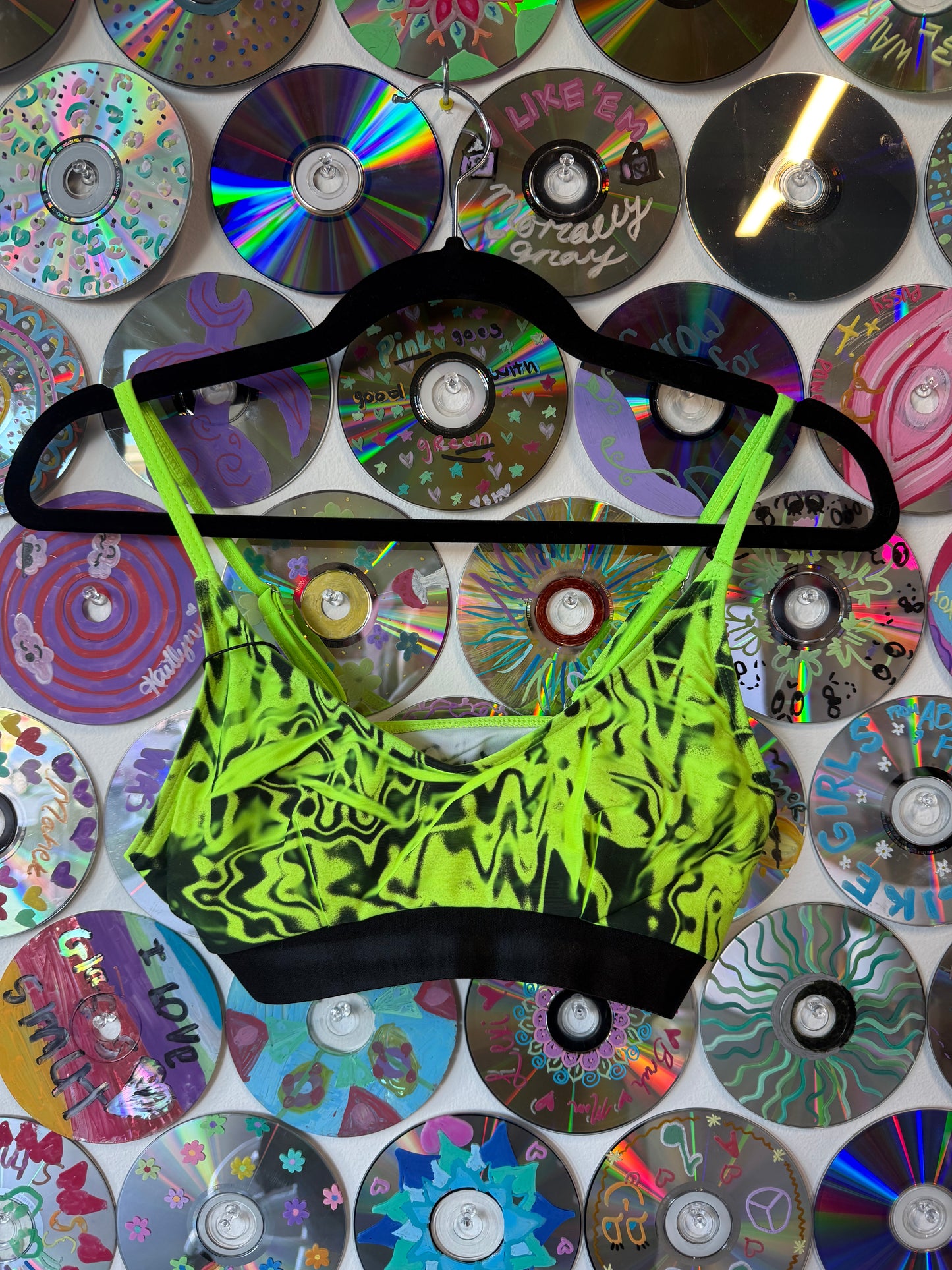 Neon Ink Bralette S #674