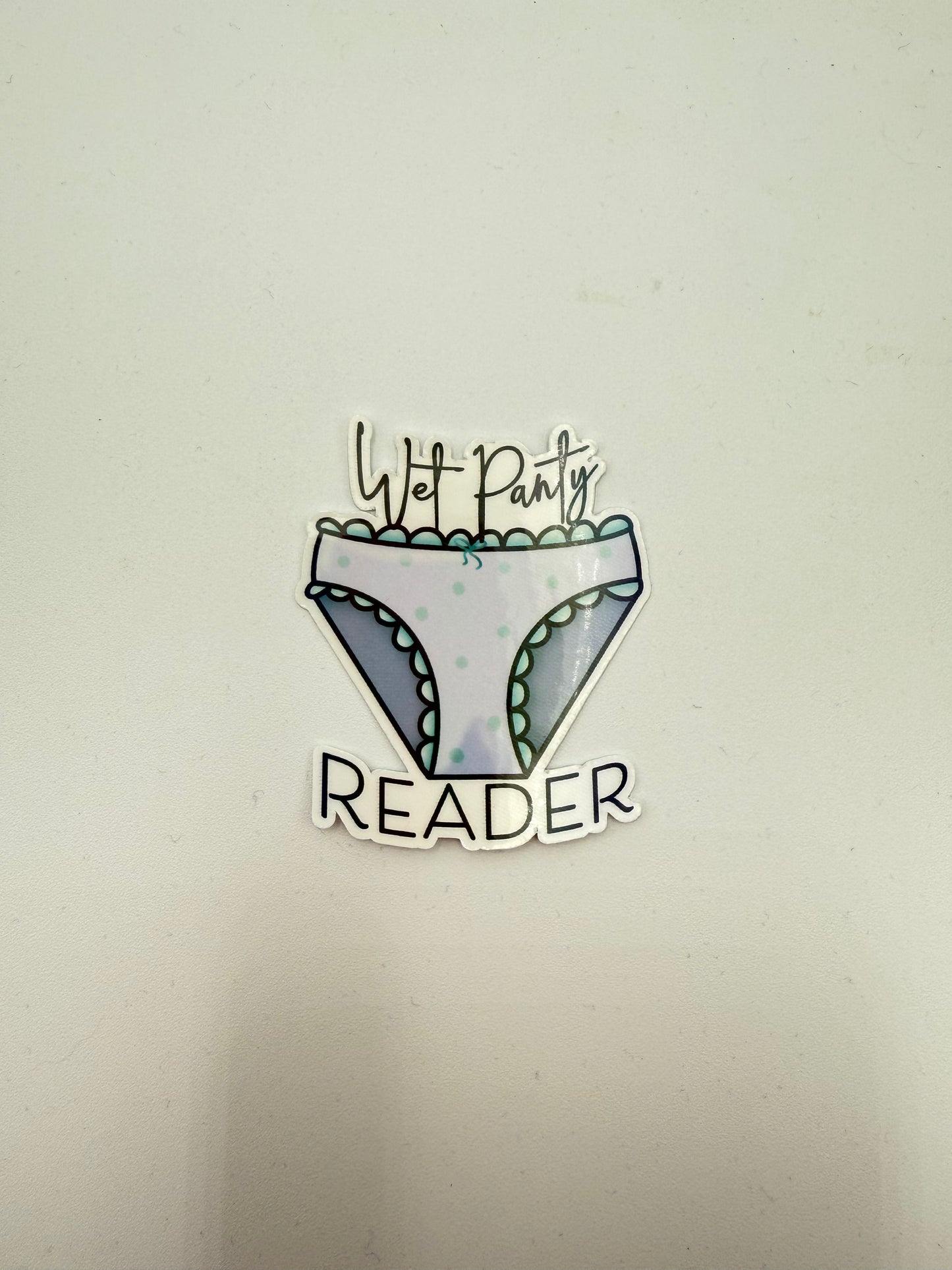 Wet Panty Reader Sticker A30