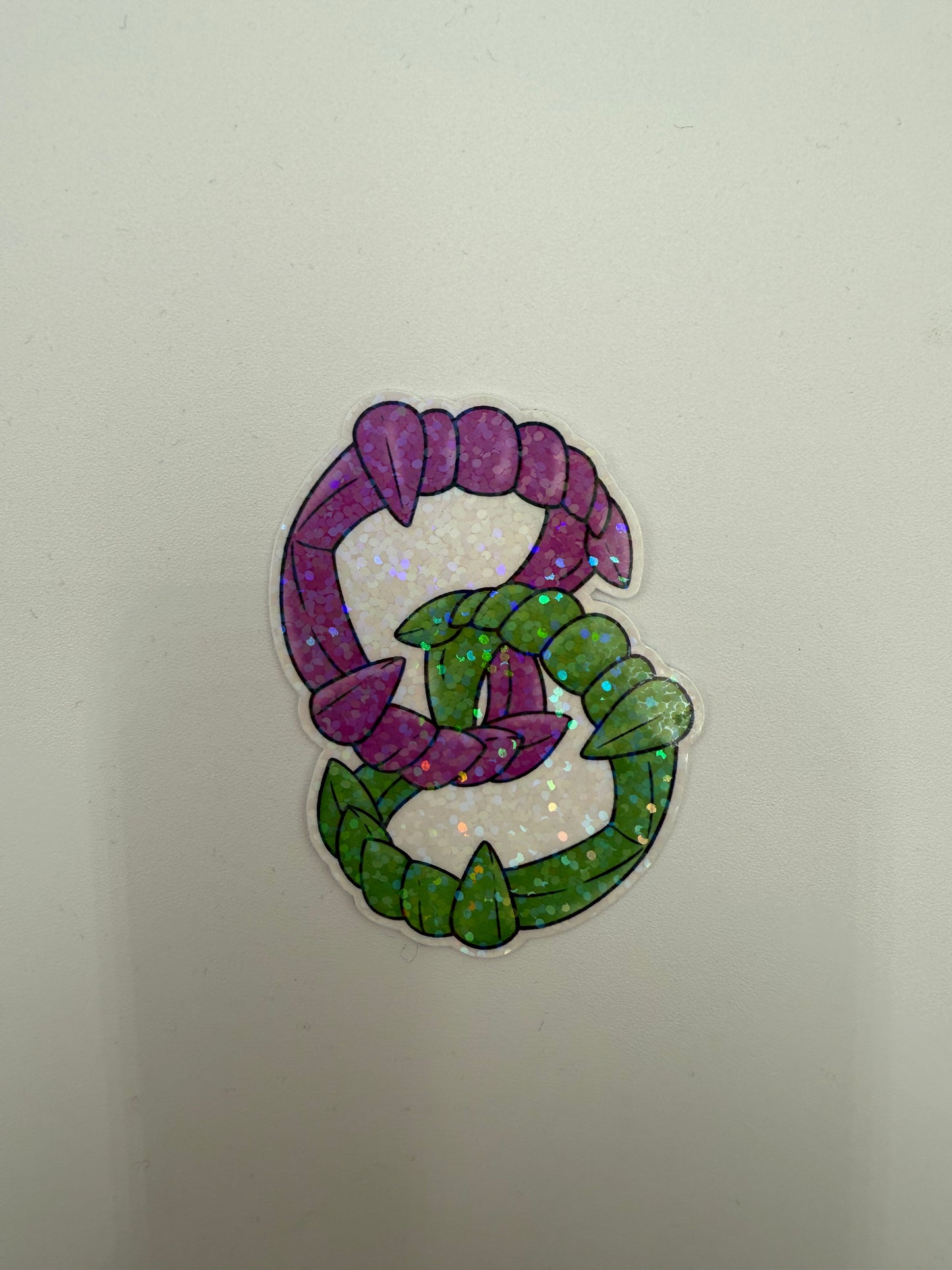 Fake Vamp Teeth Sticker G22
