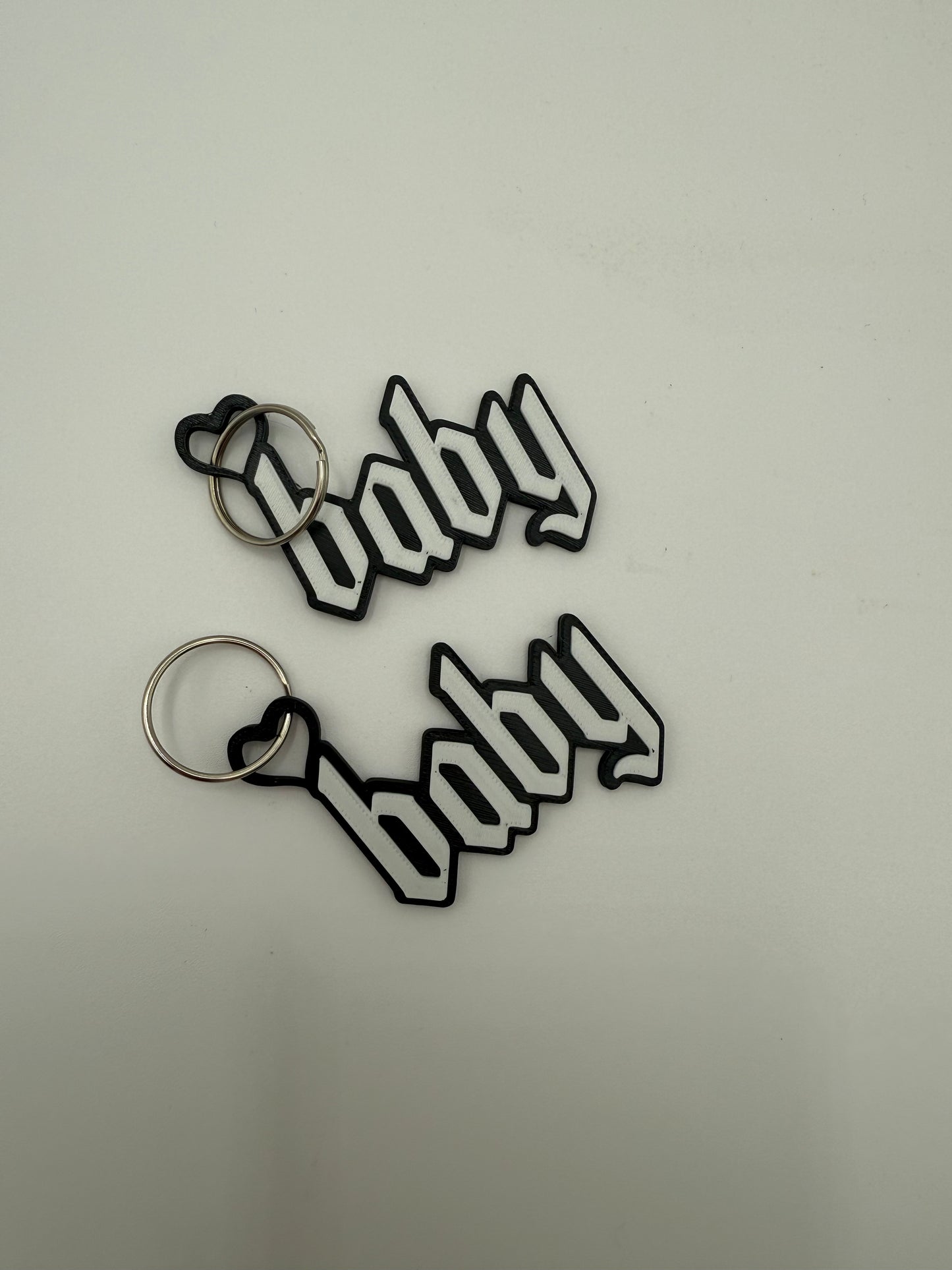 baby Blackletter Keychain