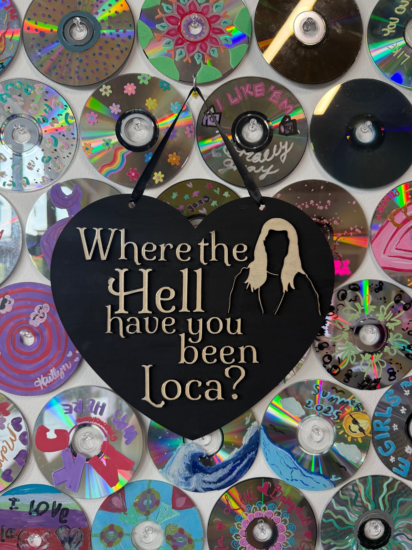 #846 - Where the hell have you been loca? Wood Sign