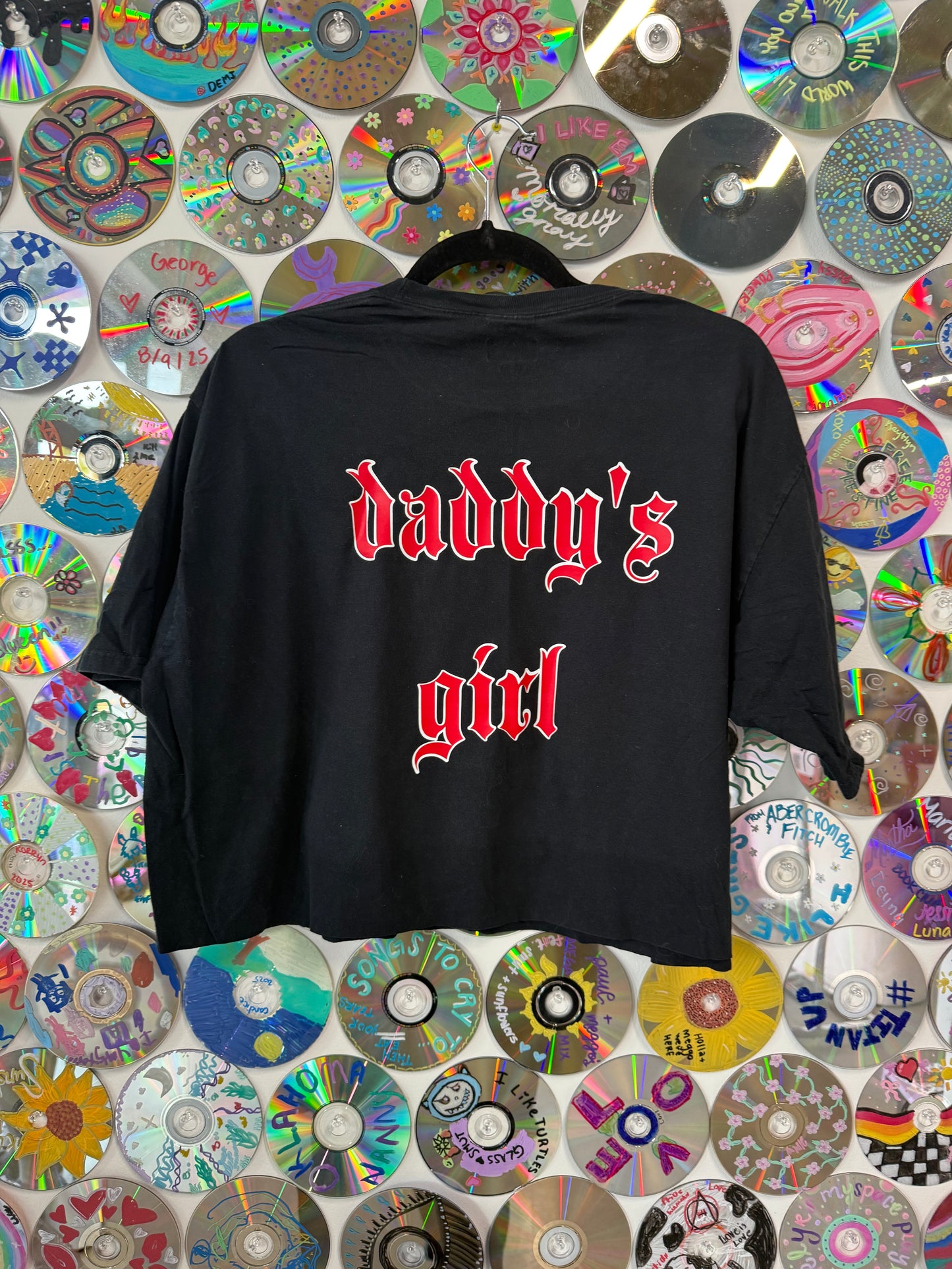 #847 - “Daddy’s Girl” Venom Crop T-shirt -