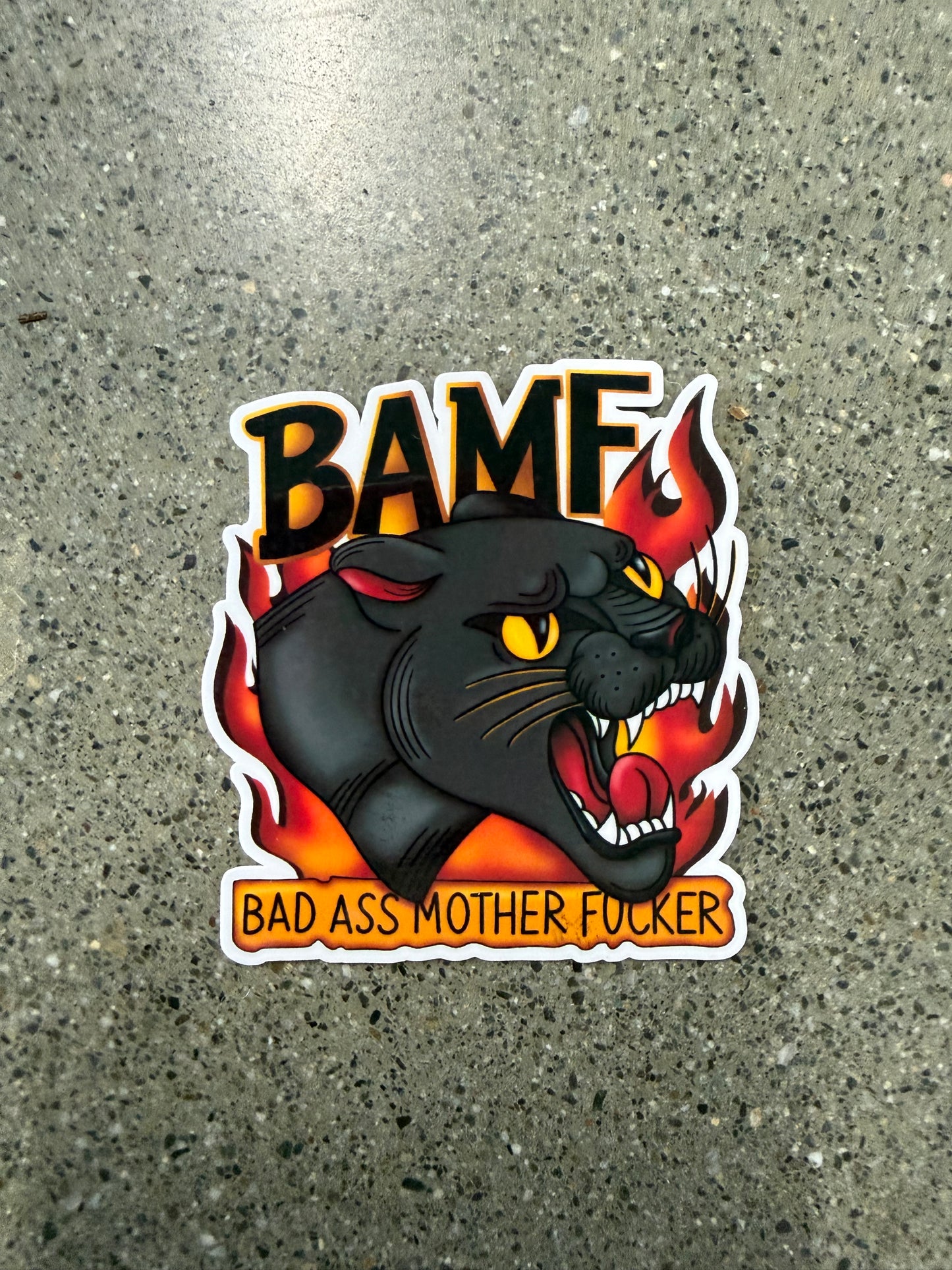 BAMF sticker - F4