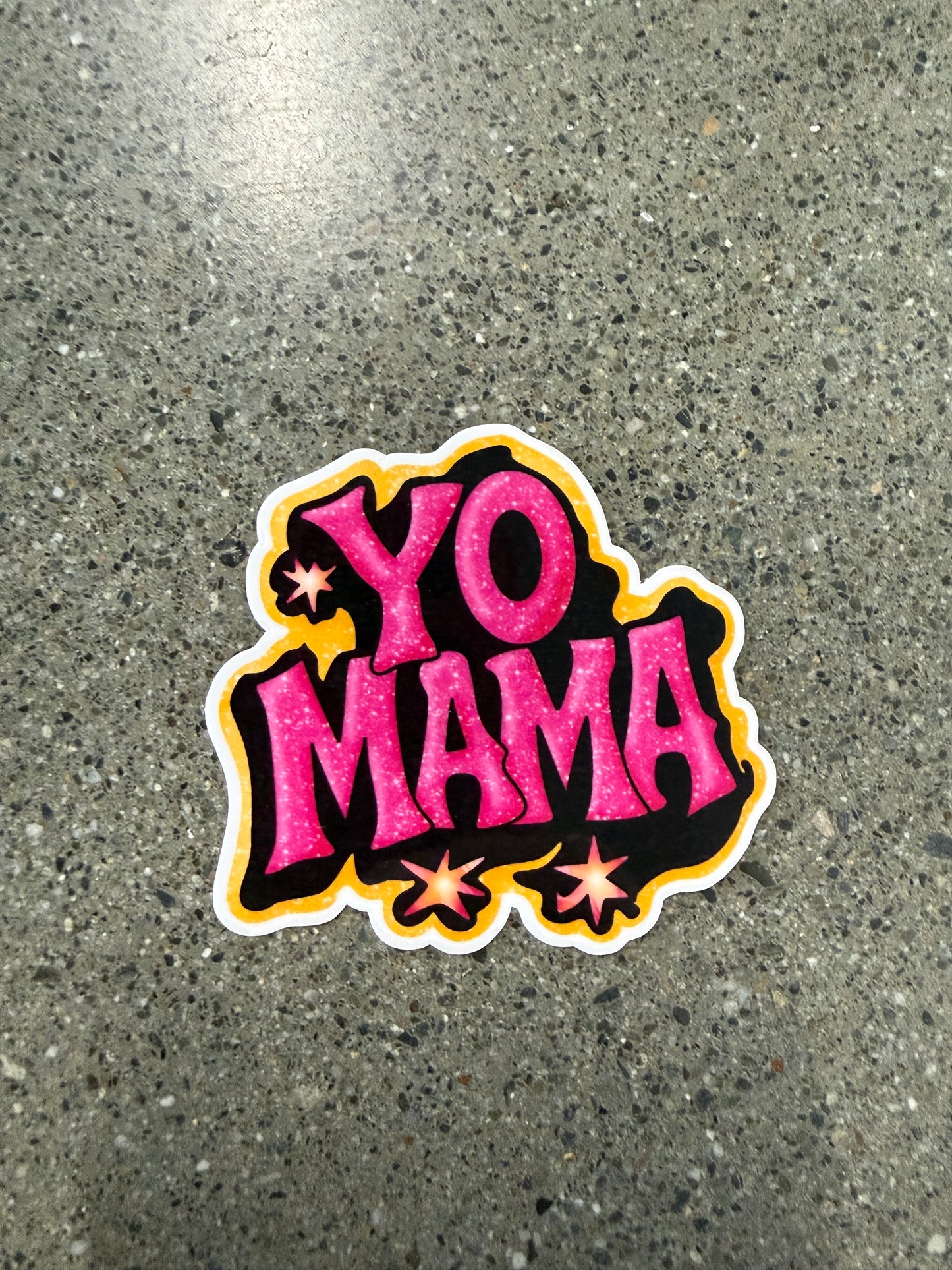 Yo Mama Sticker - F12