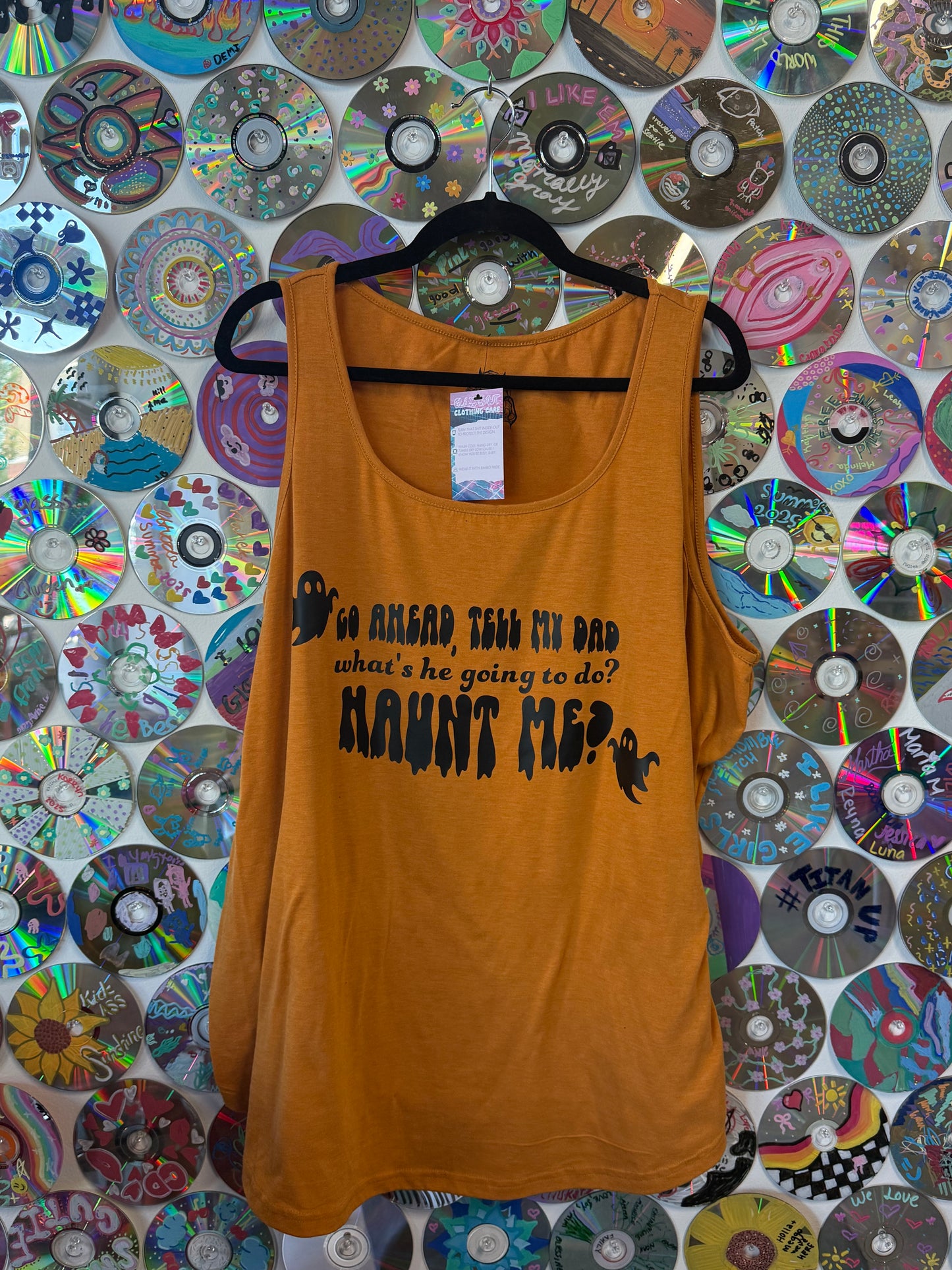 #148 - Haunt Me tank top - 3XL
