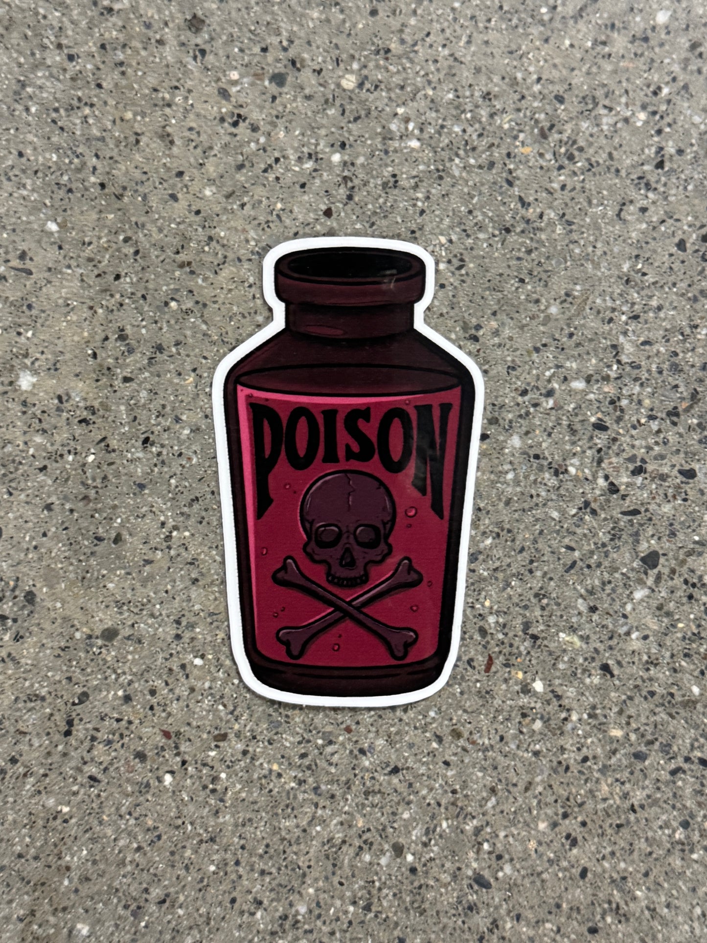 Poison Bottle Sticker - DR7