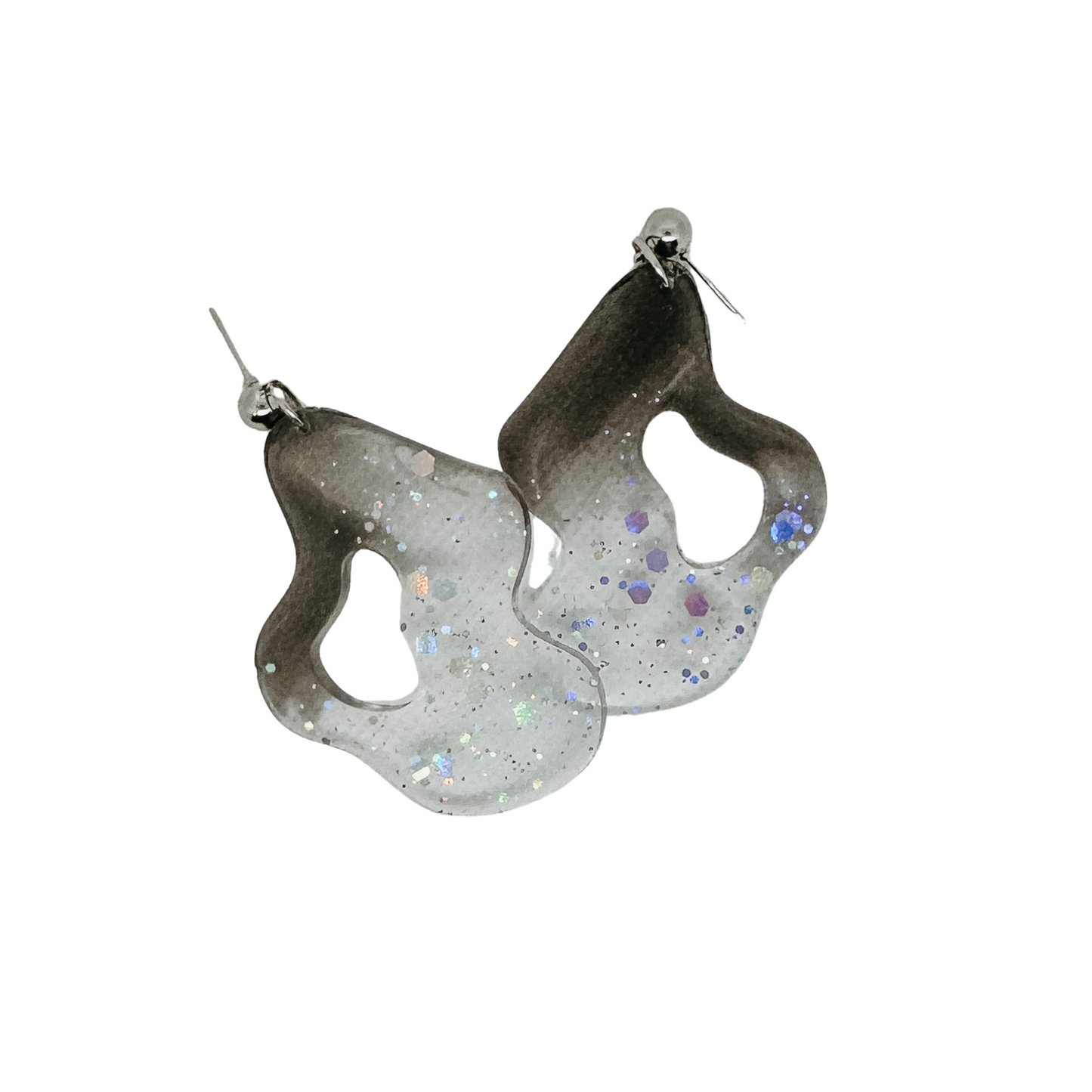 Smoke + Glitter Earring Collection